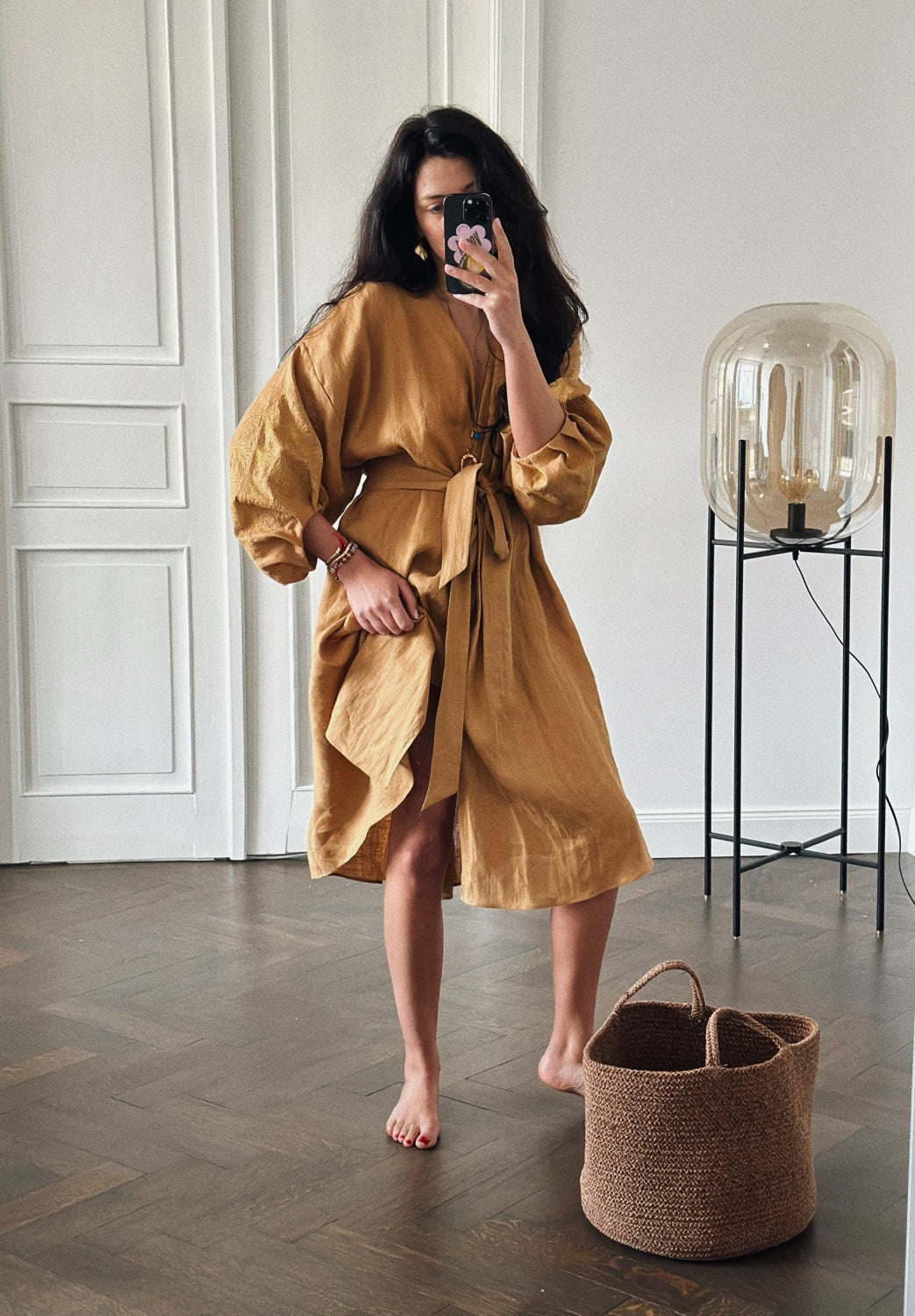 LINEN  DRESS  MANGO (Last item)