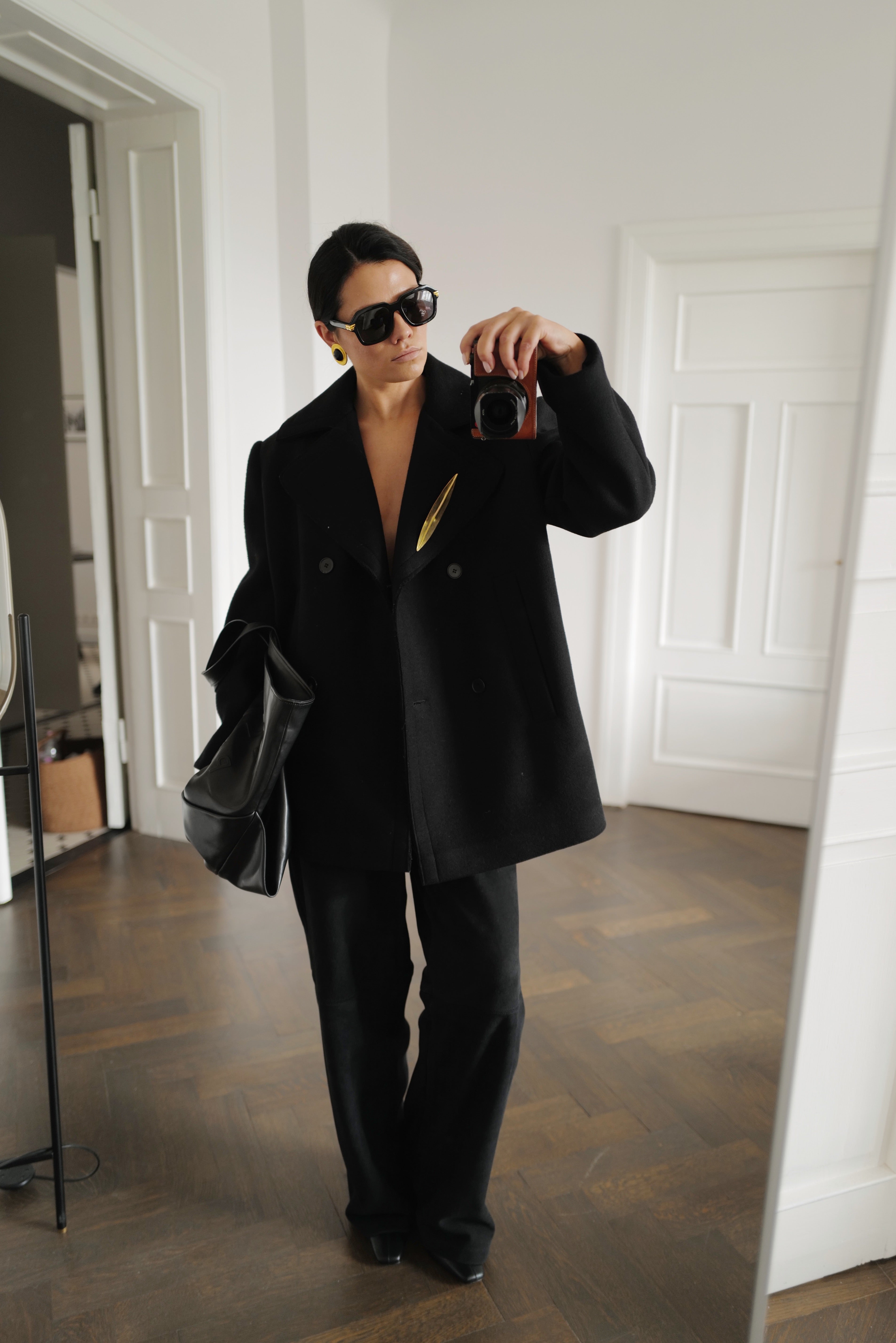 Wool Double-Breasted Pea Coat COPEN
