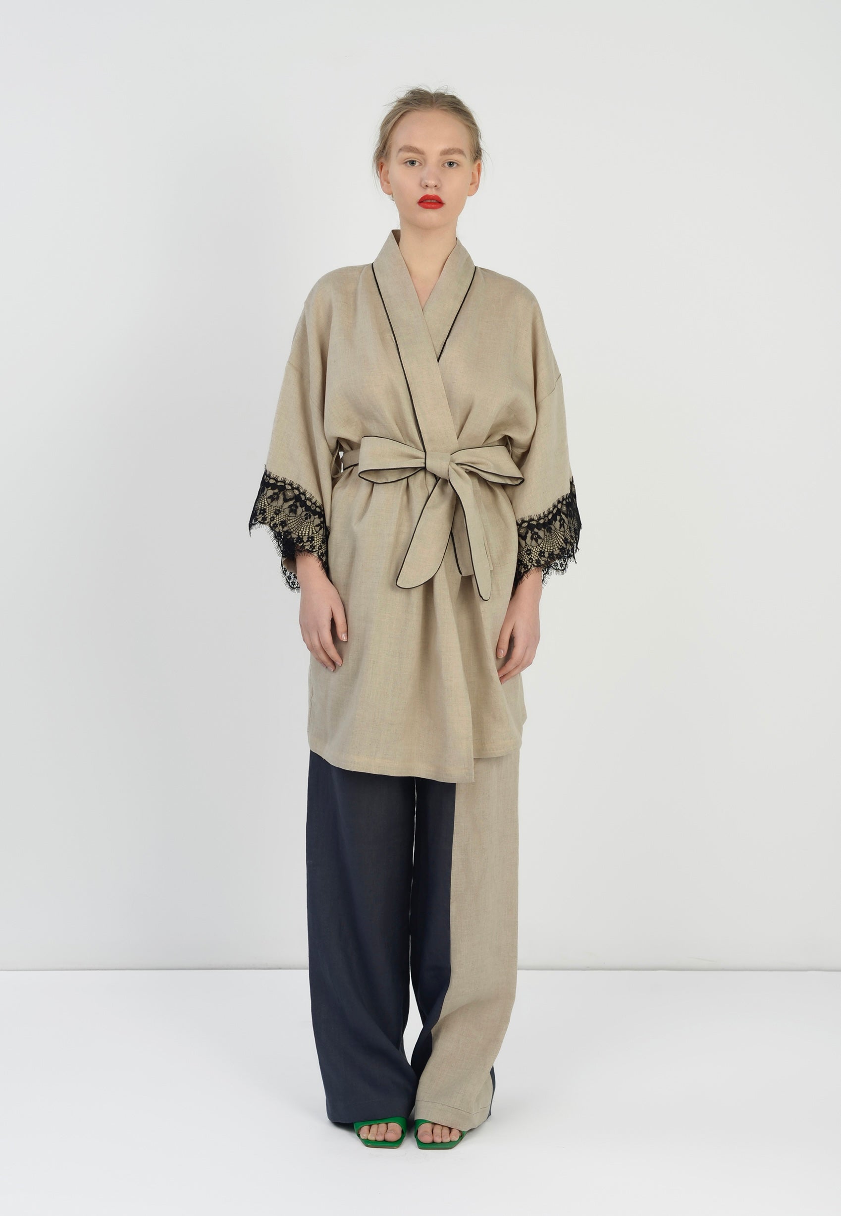 LINEN TROUSERS PAMELA - LAST ITEM