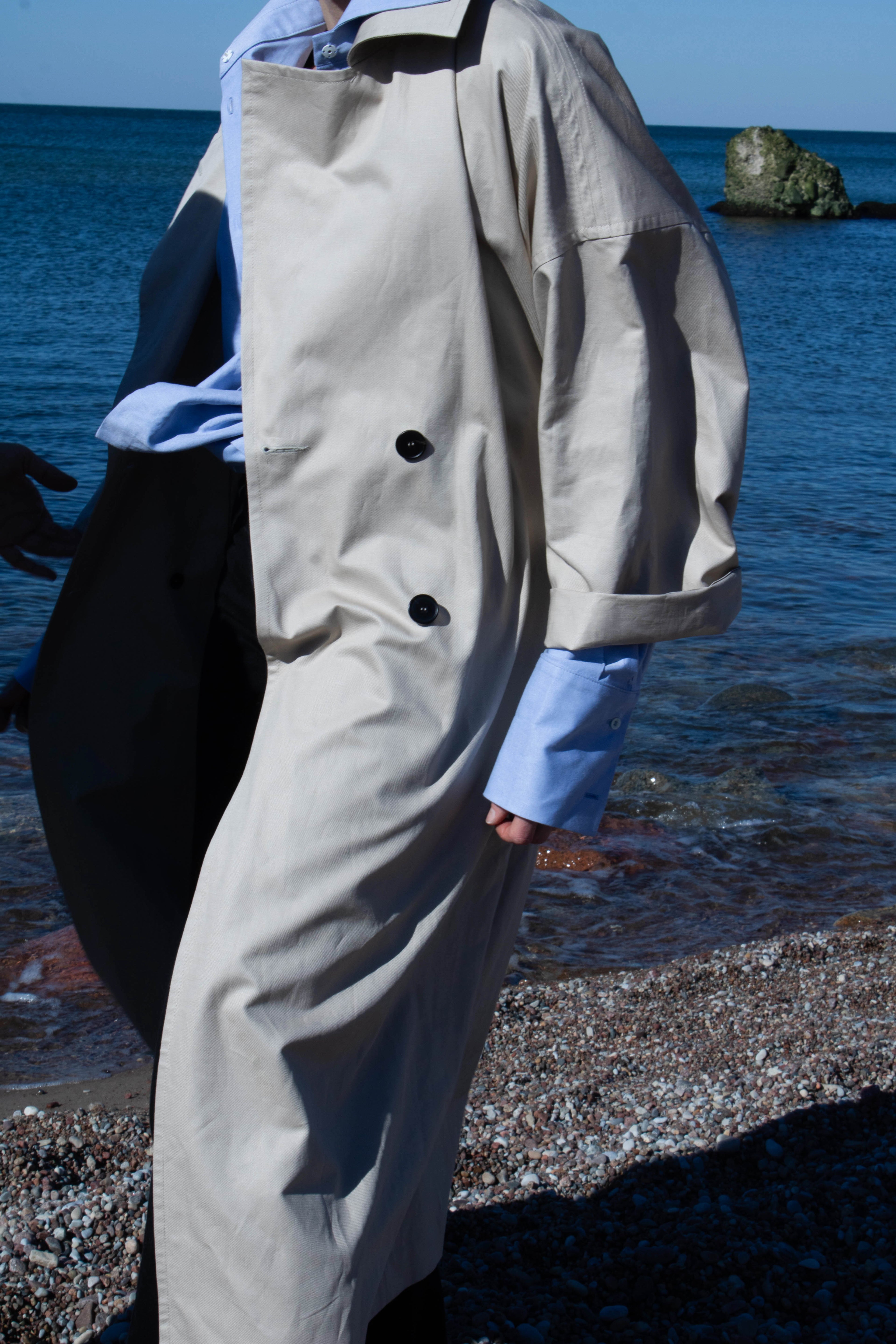 Double -Breasted Belted Trench Coat AGATA SS25