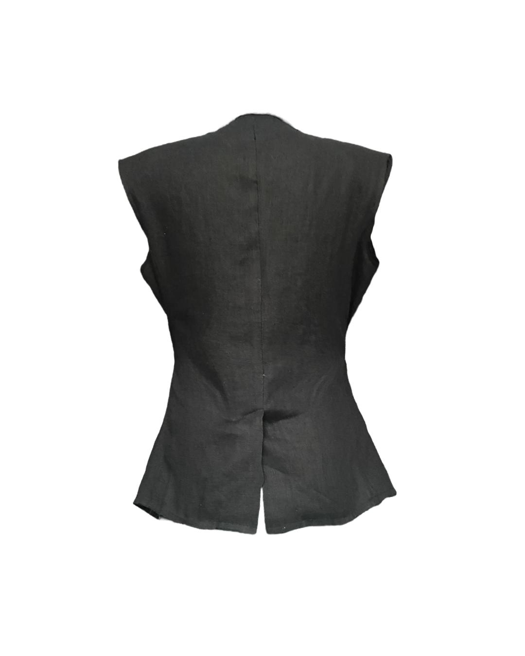 LINEN-SILK VEST TULIP SS/23