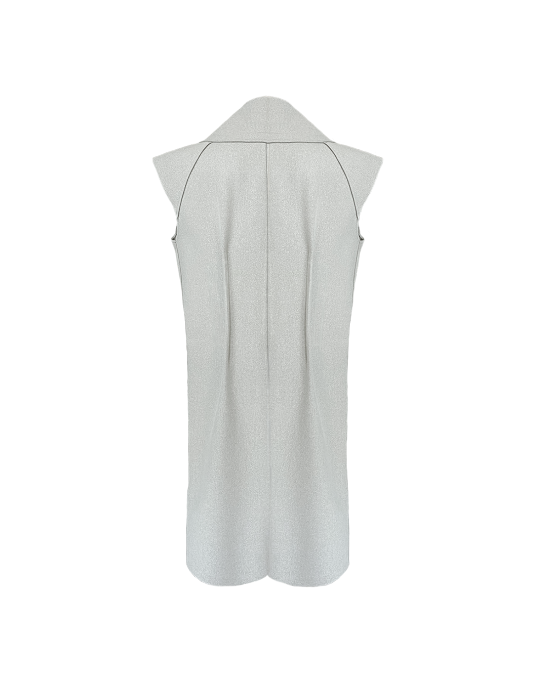 SLEEVELESS COAT WITH ROPE CLOSURE AW23/24