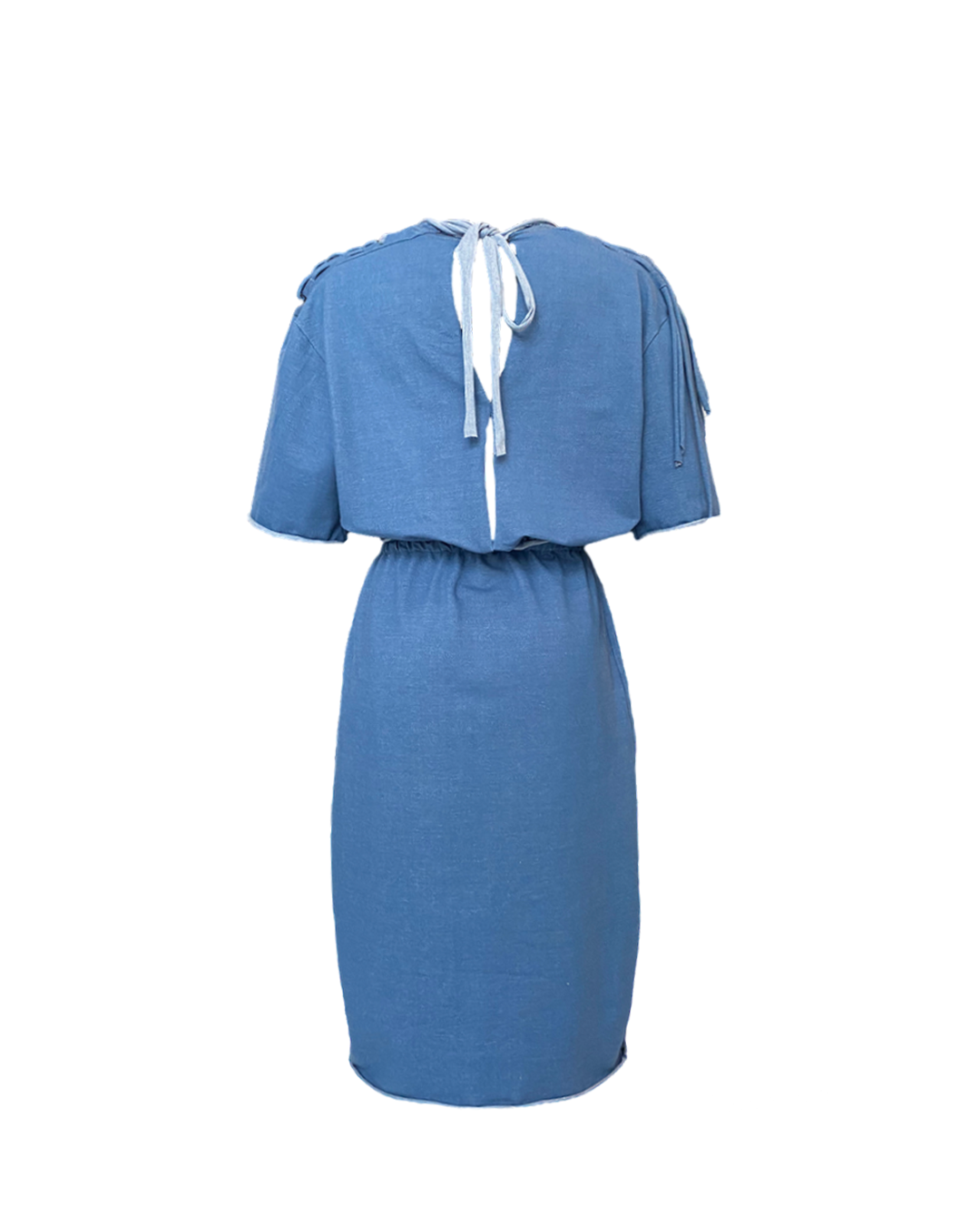 ORGANIC COTTON JERSEY DENIM DRESS DIVA SS/23 - LAST ITEM