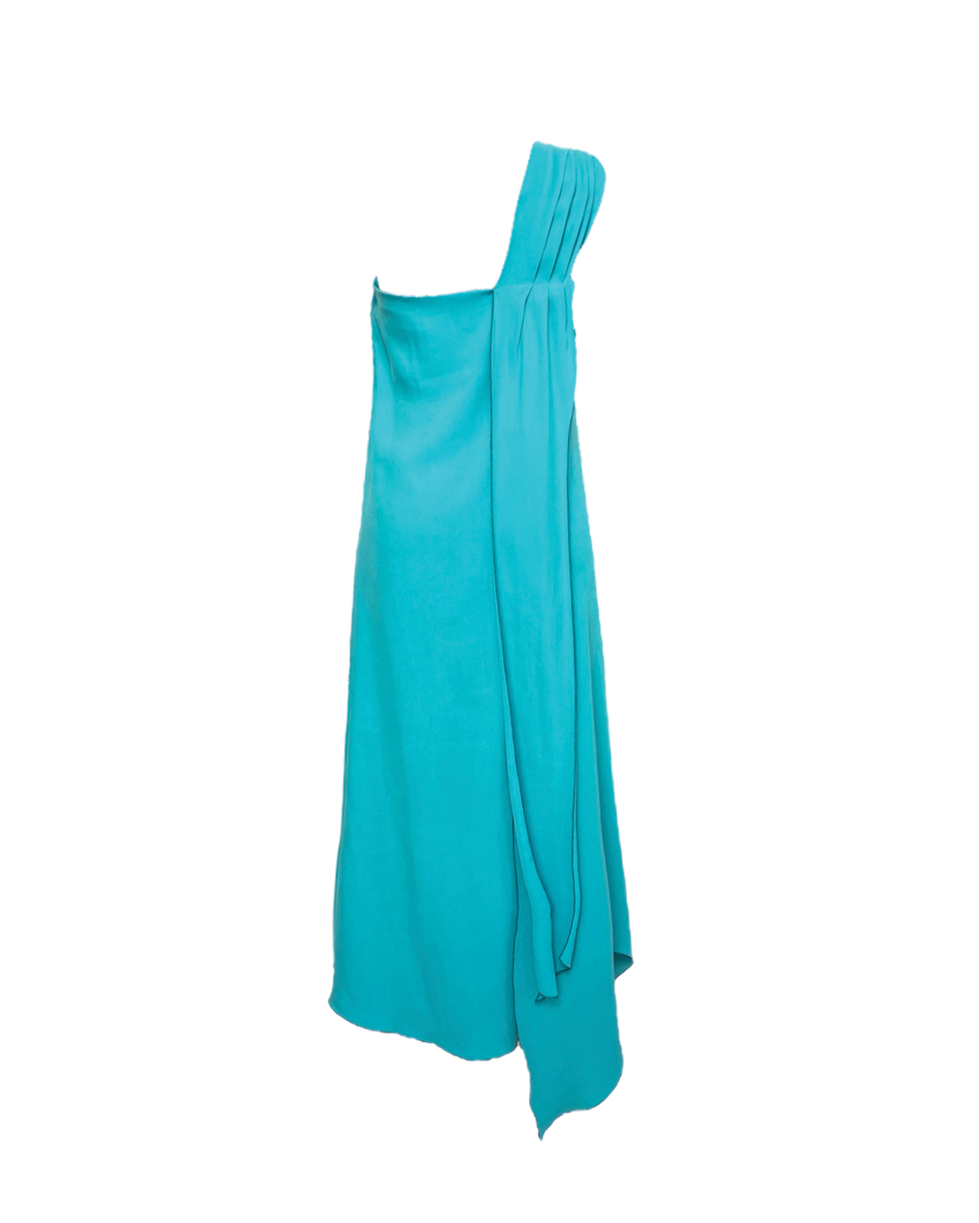 One Shoulder Cupro Dress MILANA