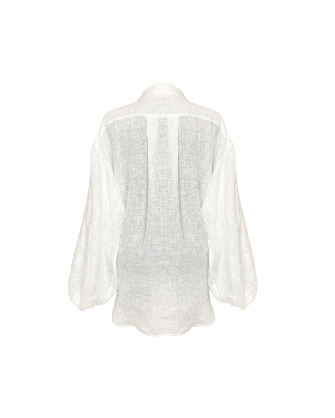 Linen Shirt-Tunic IRIS WHITE