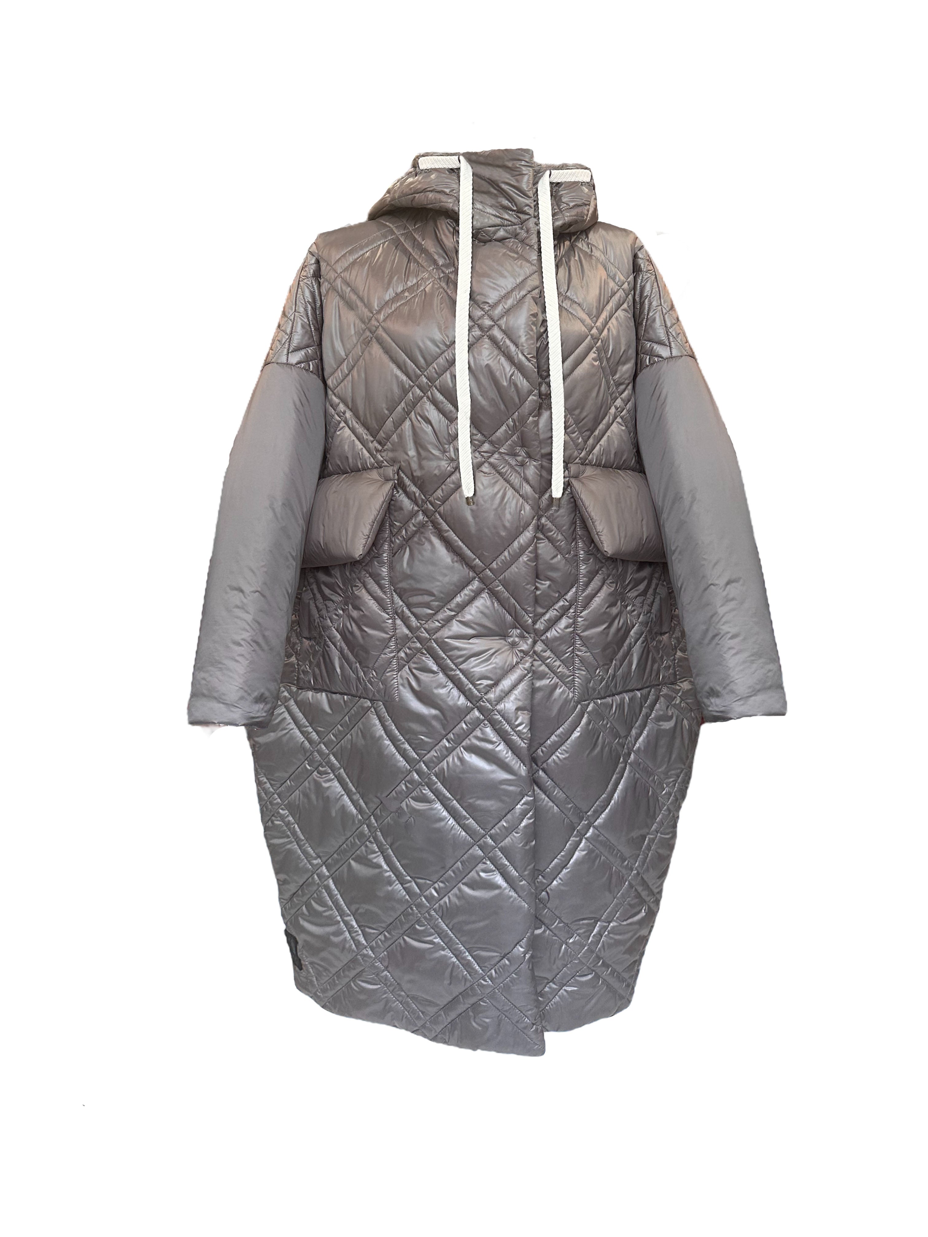 QUILTED JACKET WITH HOOD AW23/24