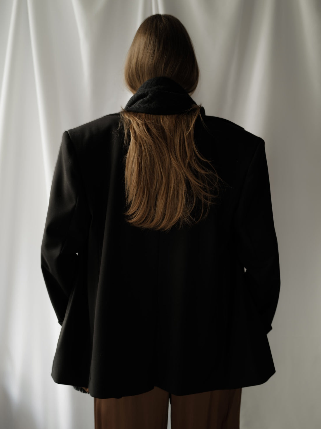 Black Tailored Blazer AW25