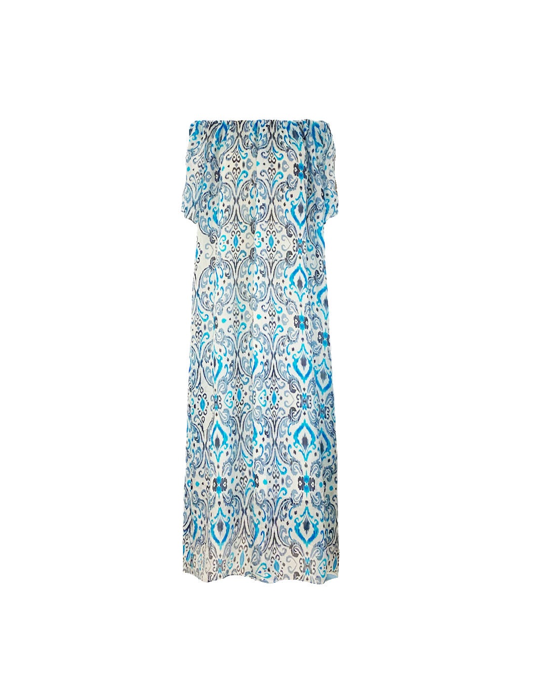 CHIFFON SILK DRESS COCOON SS24