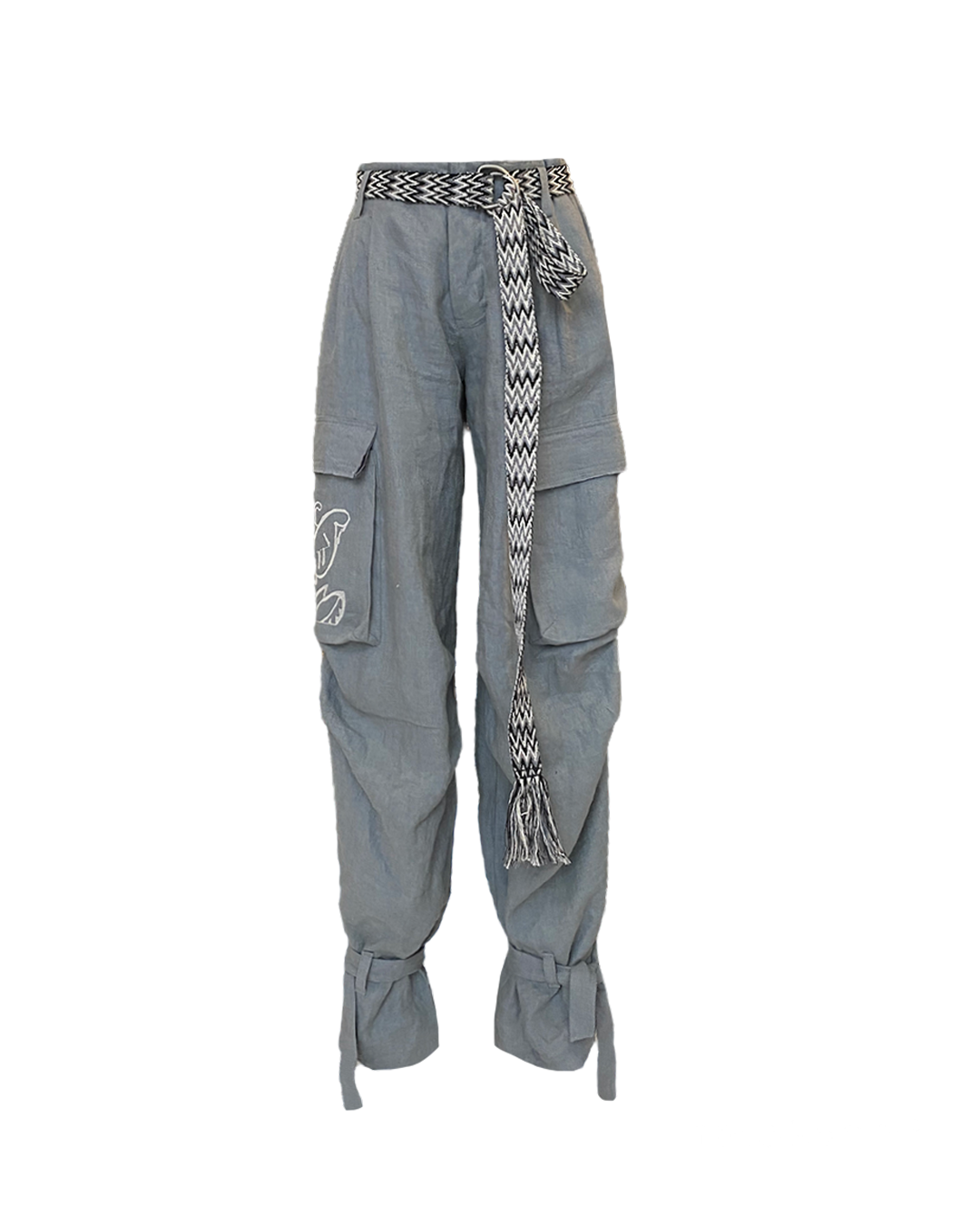 LINEN CARGO TROUSERS SS/23
