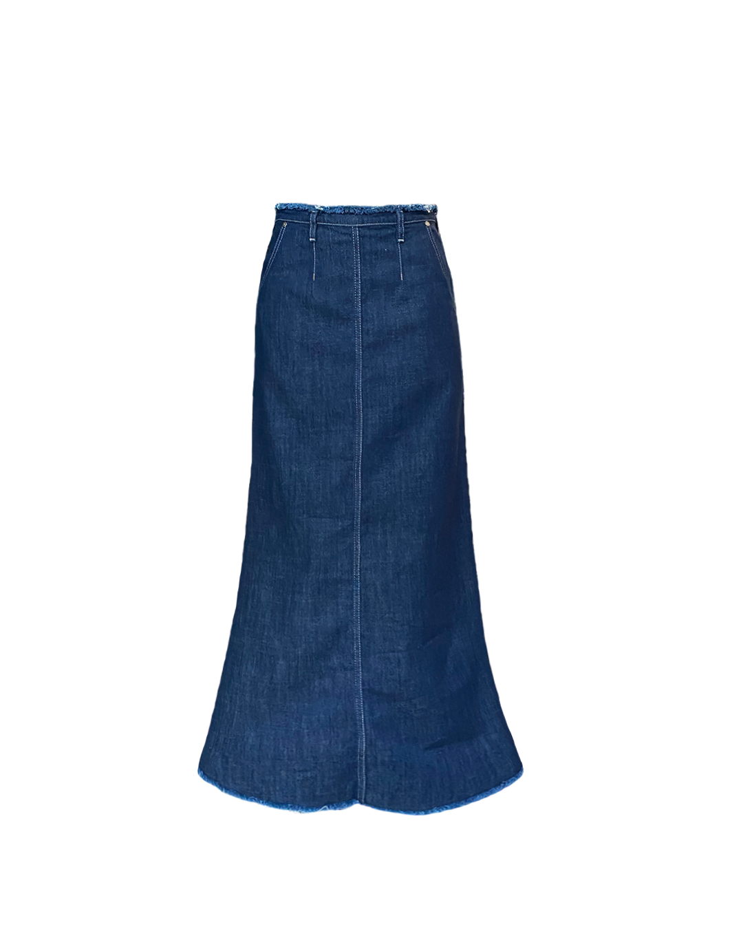 Maxi Organic Dark Denim Skirt (Pre-order)