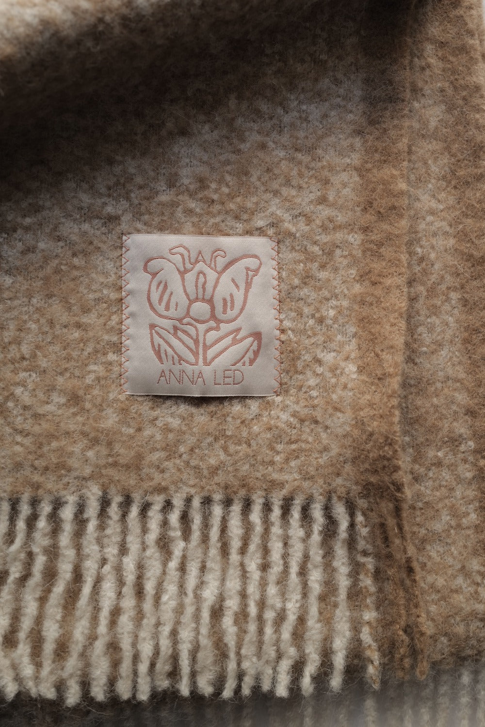 Alpaca Scarf Cammello AW25