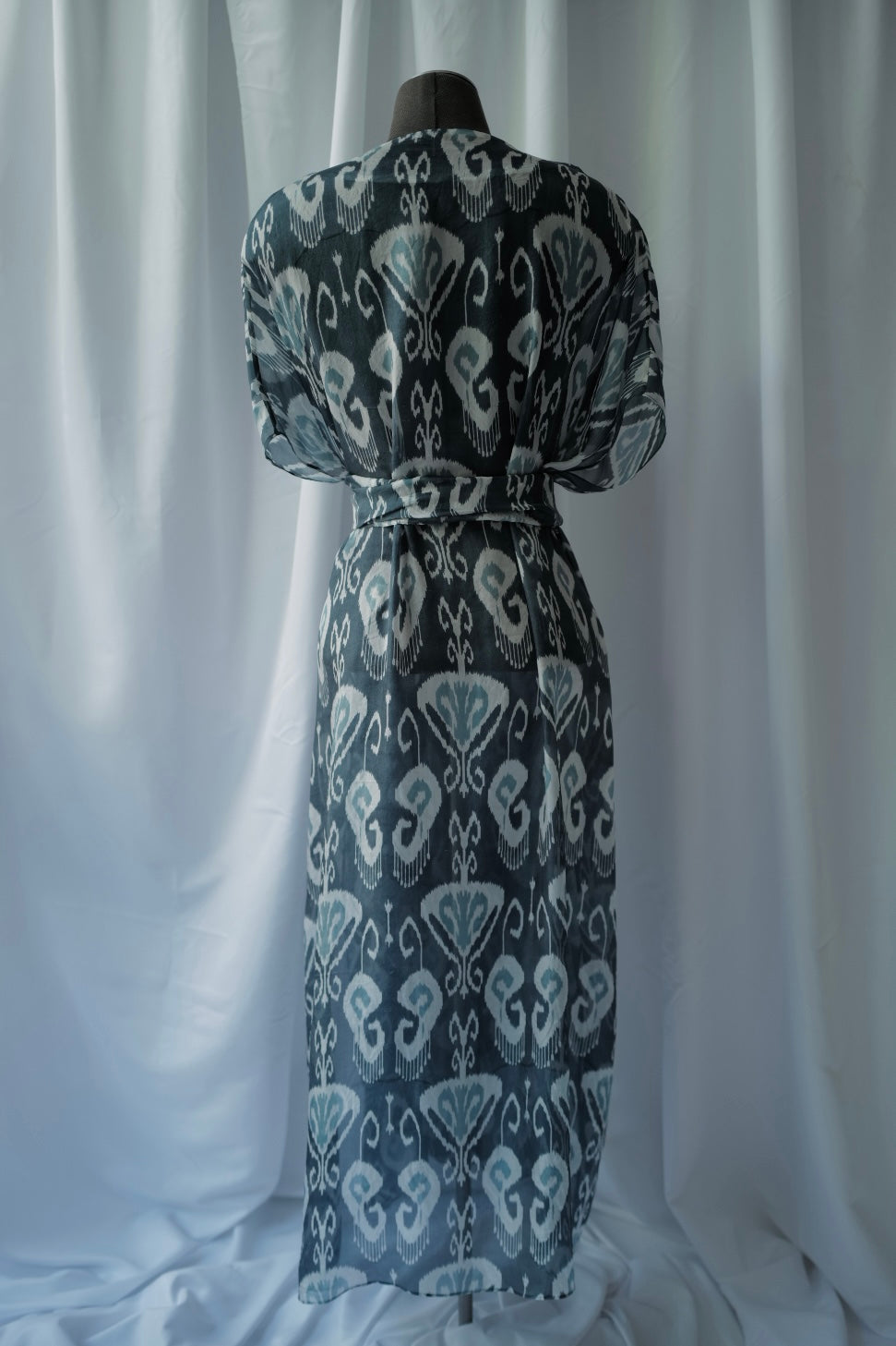 Silk Caftan Dress