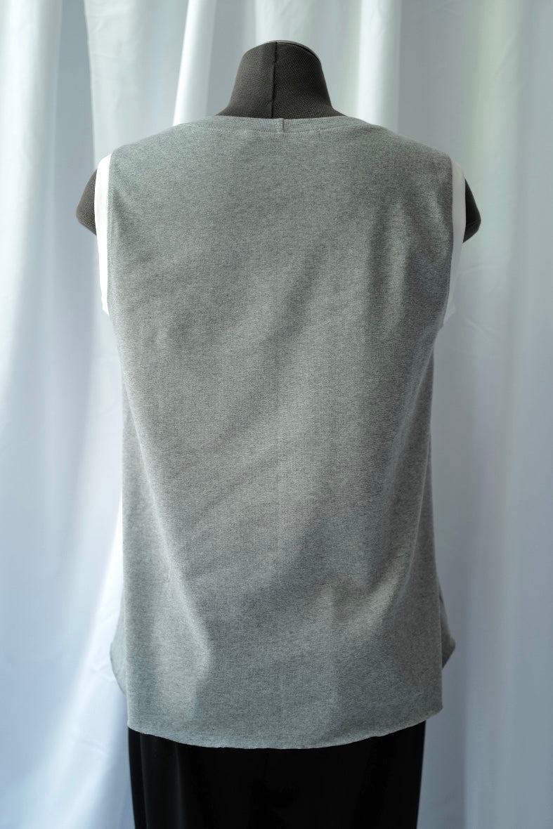 Organic Cotton Tank Top Loose Silhouette