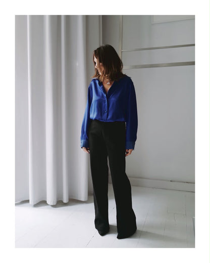 Silk Shirt with brooch MAGDA FW26/27