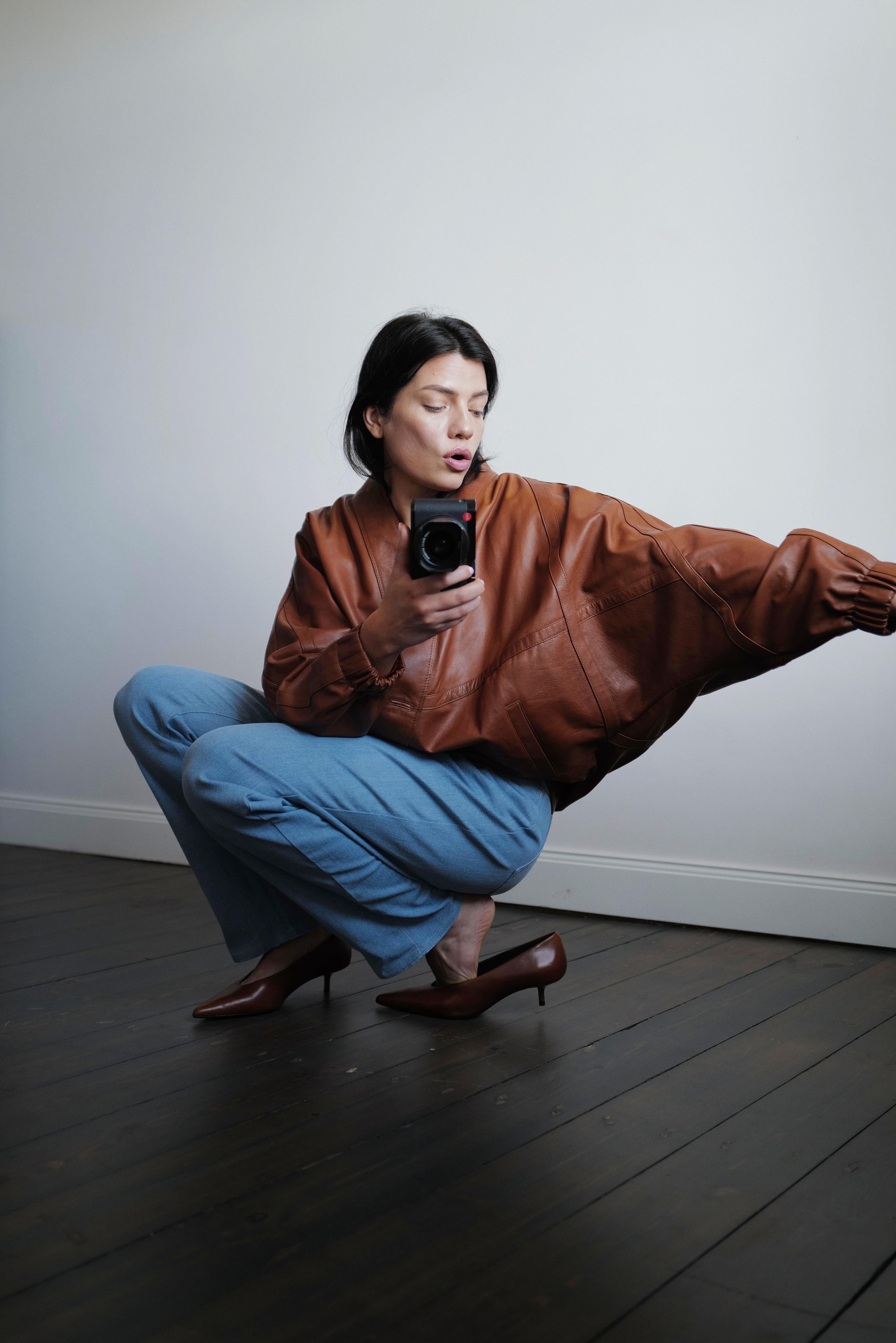 Leather Kimono Jacket SOBE
