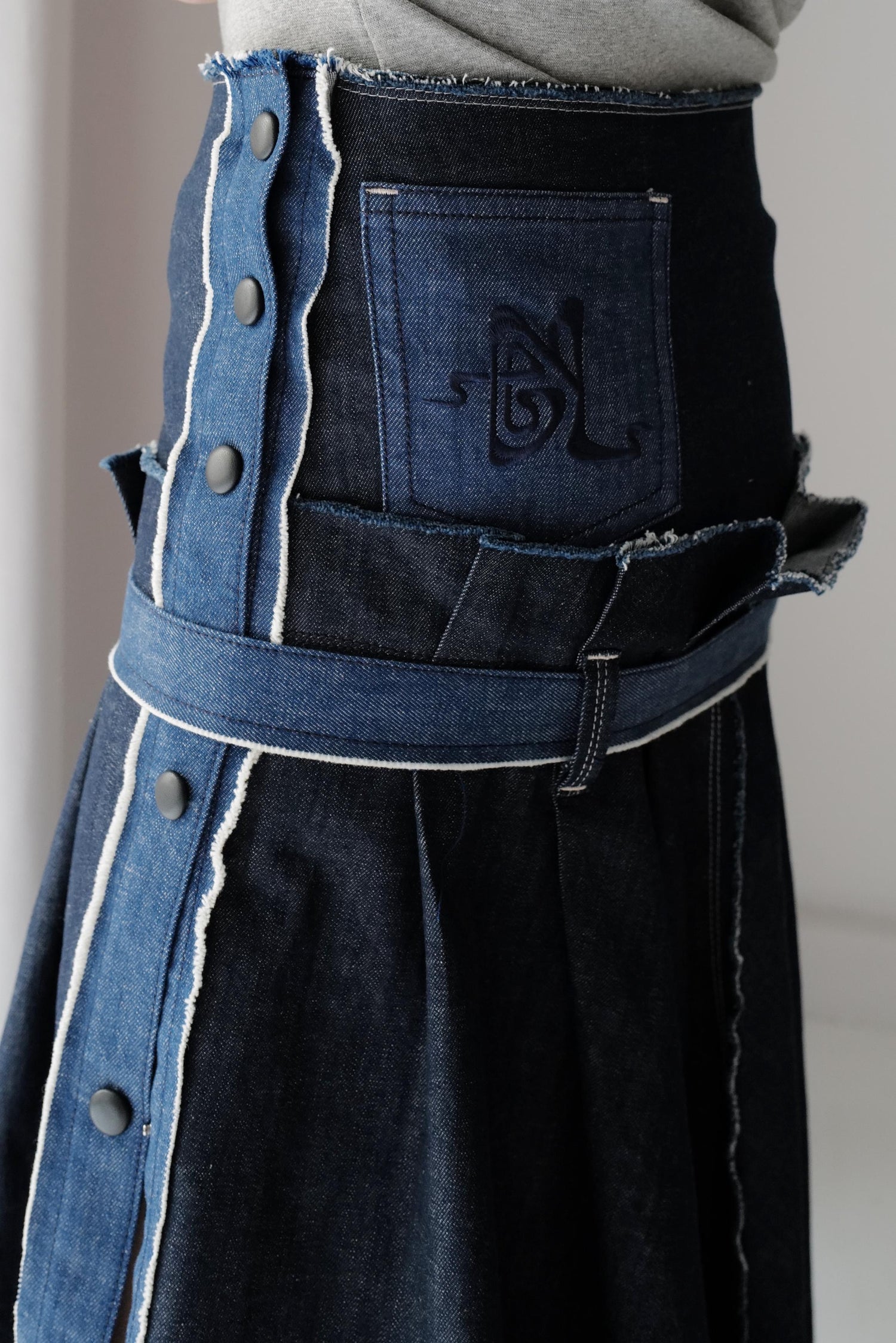 Denim Maxi Skirt LARA