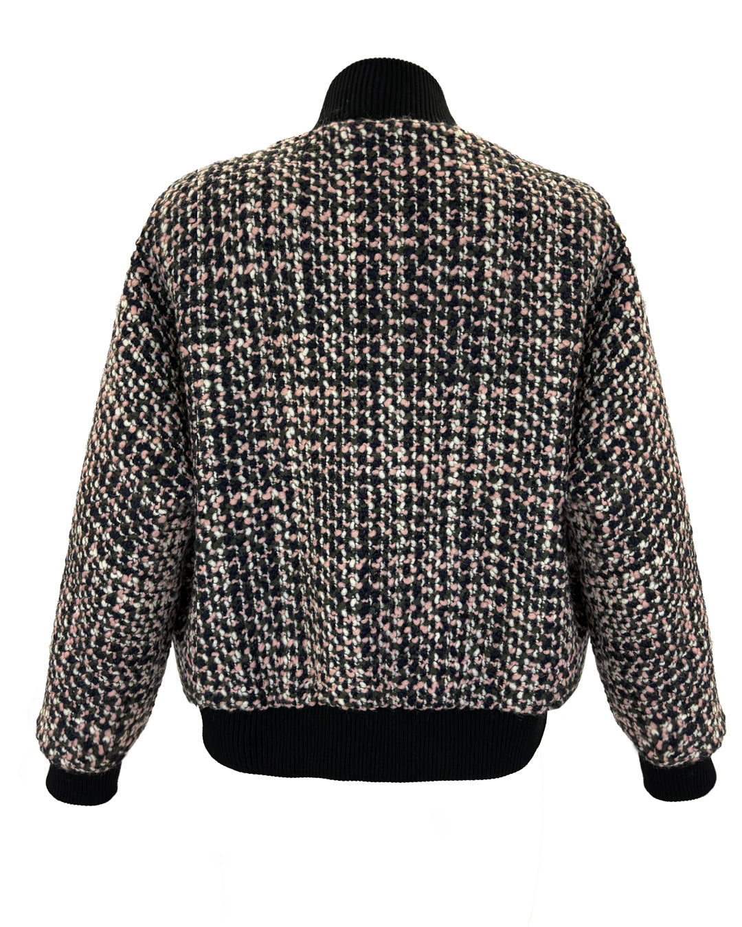 Wool Tweed Bomber OLIVE FW24