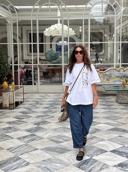 Brand  Oversized T-shirt