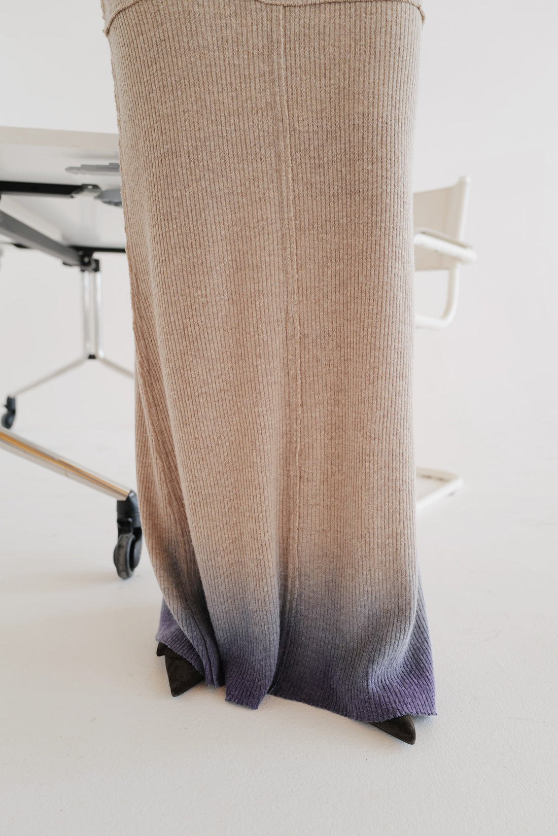 Maxi knitted skirt FW24