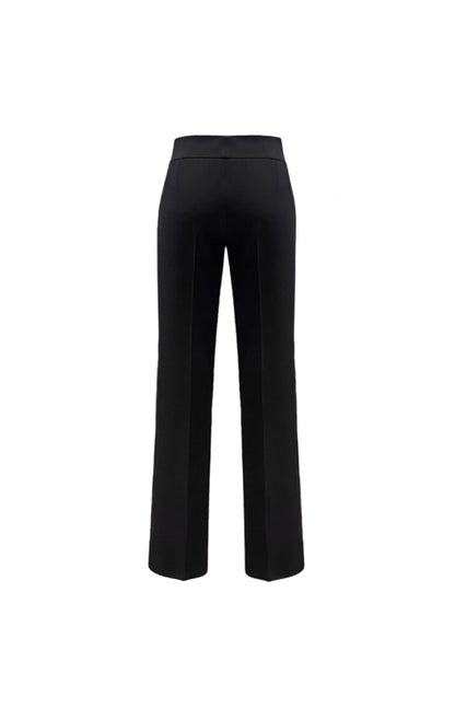 BLACK WOOL TROUSERS AW/22