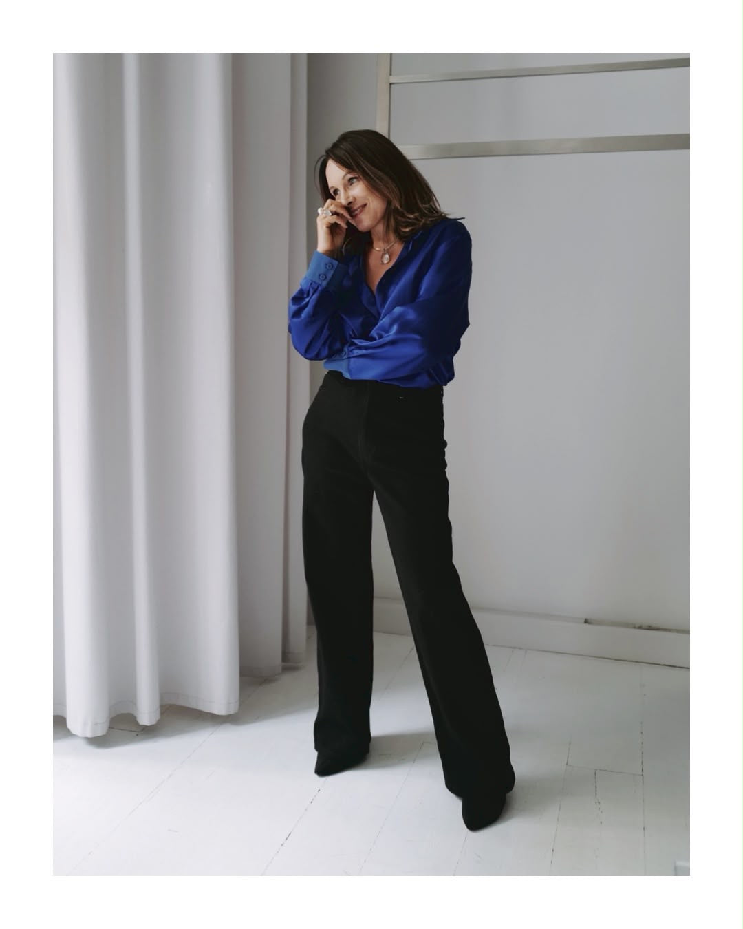 Silk Shirt with brooch MAGDA FW26/27