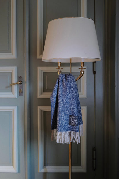 Alpaca Scarf Denim Col  AW25