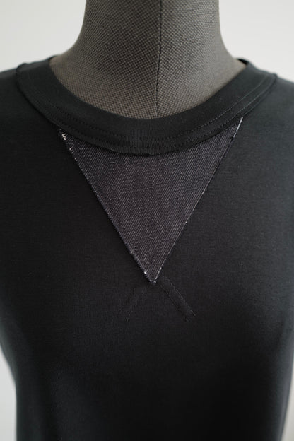 Organic Cotton Tank top SS26 TRIANGLE Relaxed silhouette