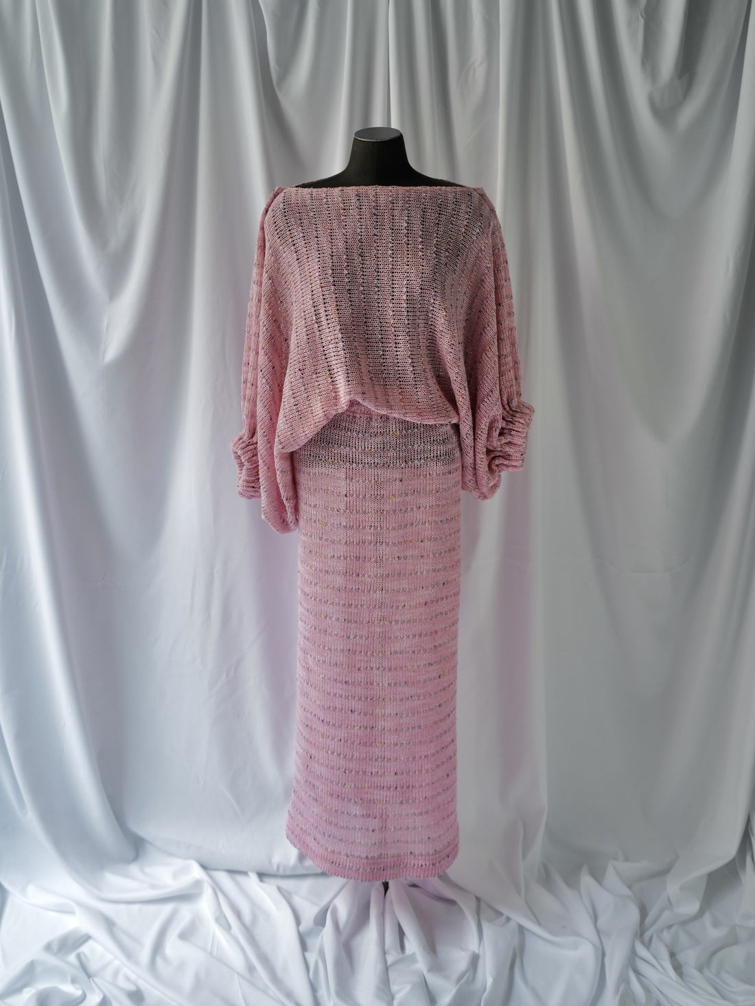 Cotton/Viscose Knitted Kimono Top (Last item)