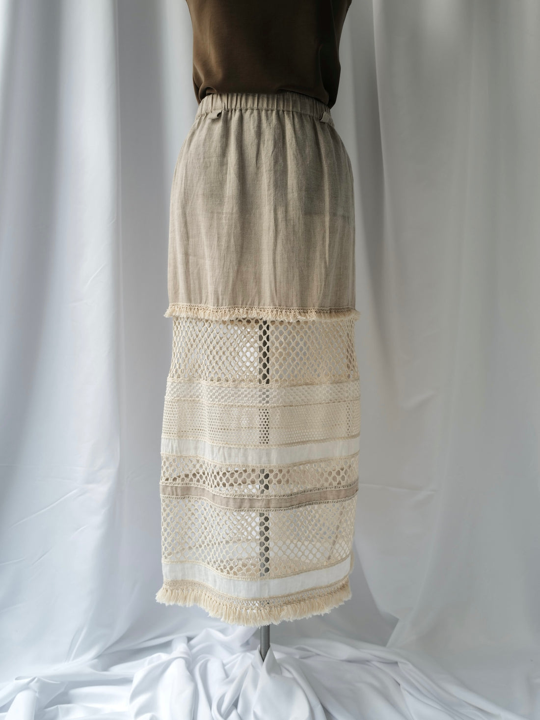Linen Cotton skirt
