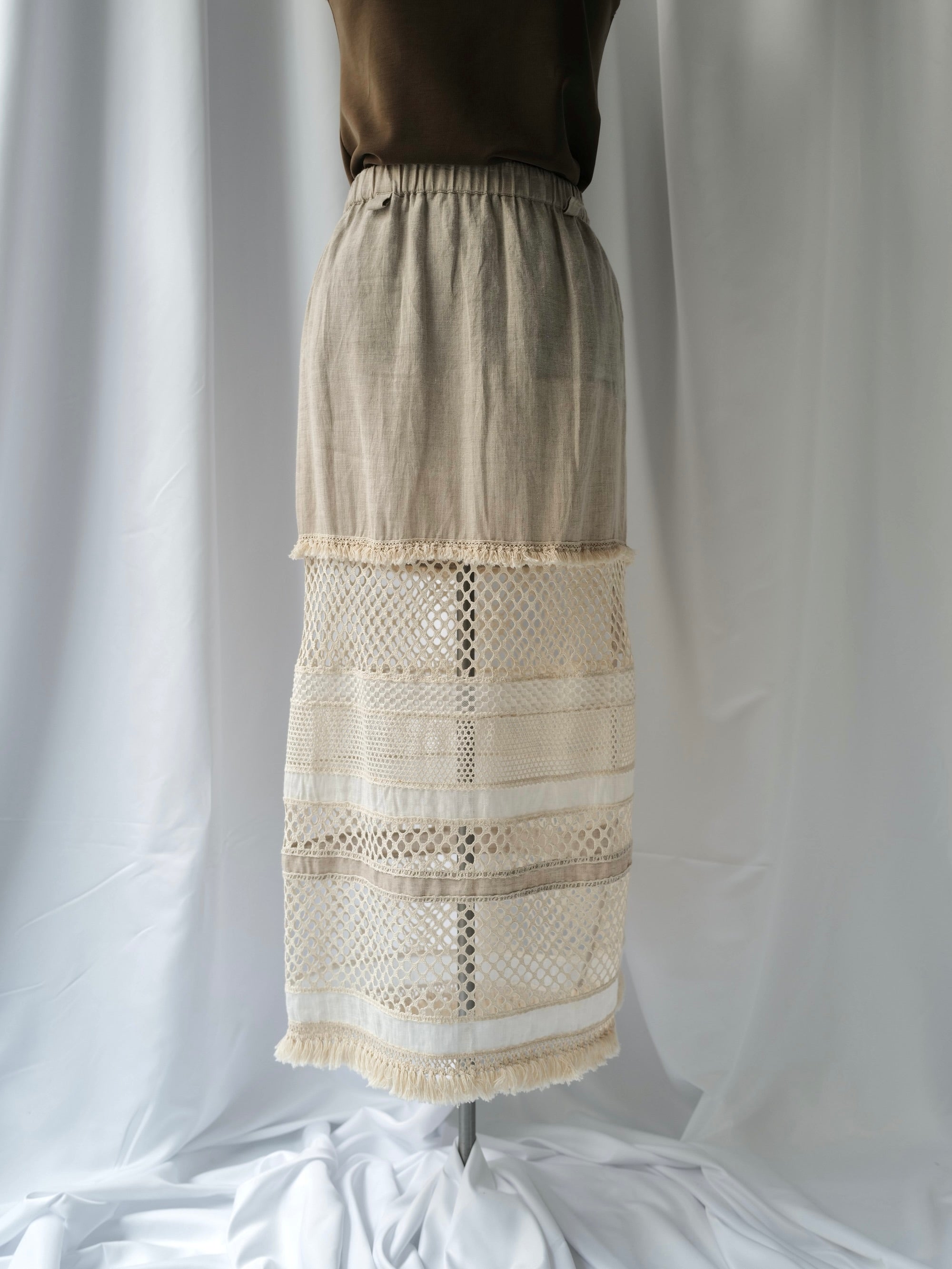 Linen Cotton skirt