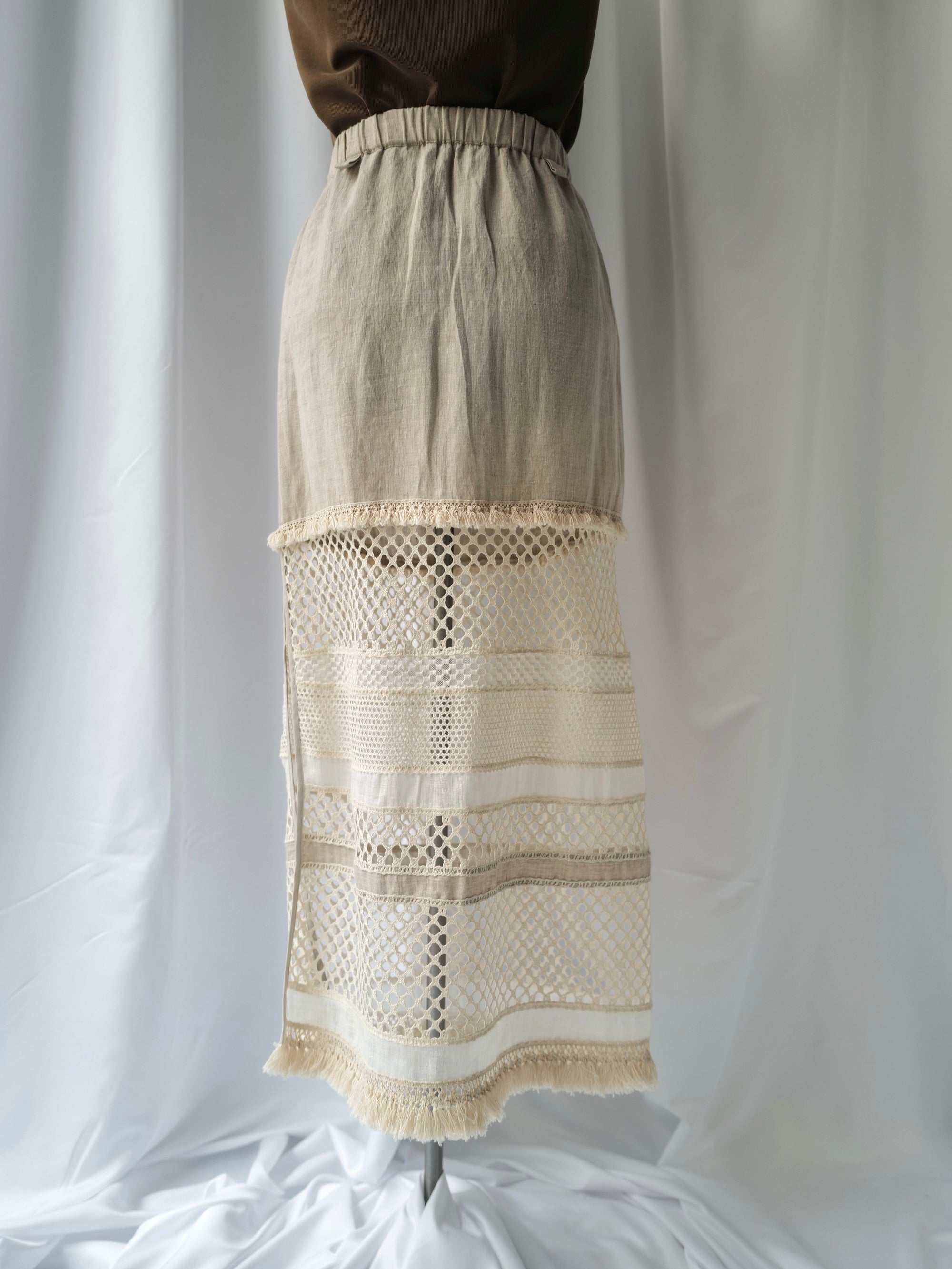 Linen Cotton skirt