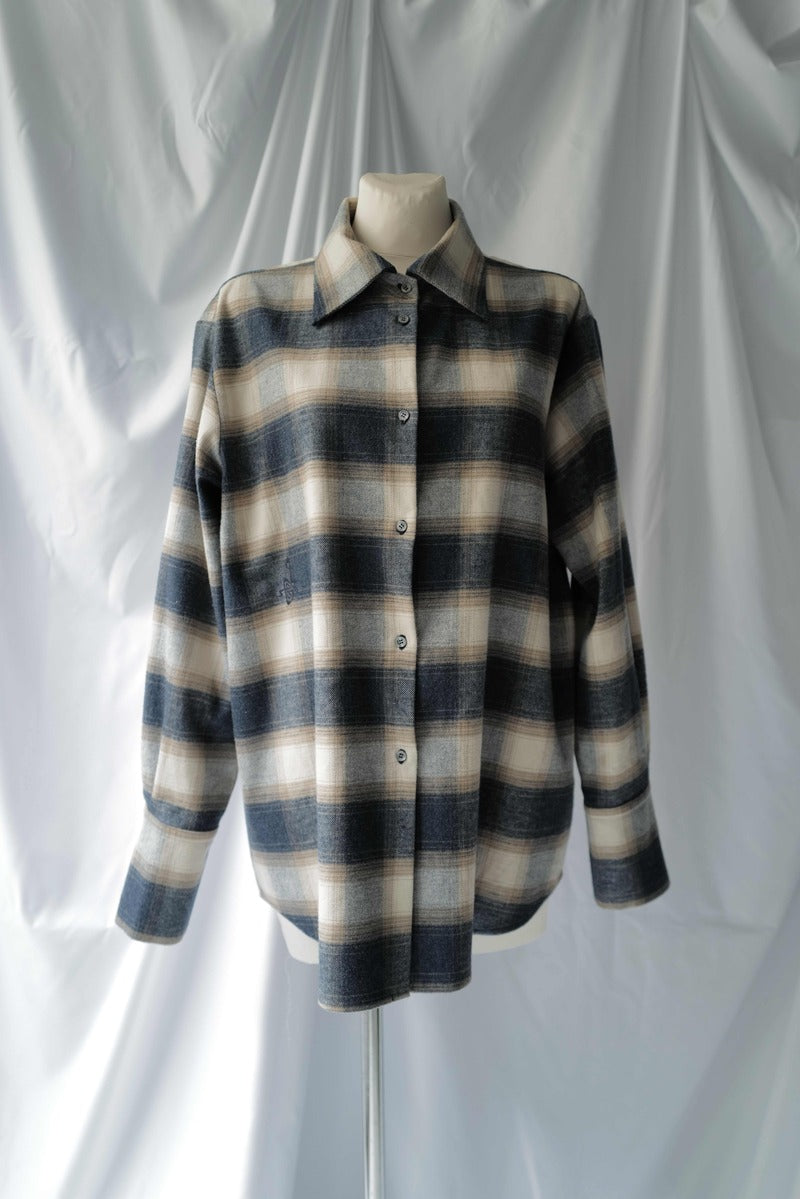 Ultra-Soft Cotton Flannel Shirt AW25