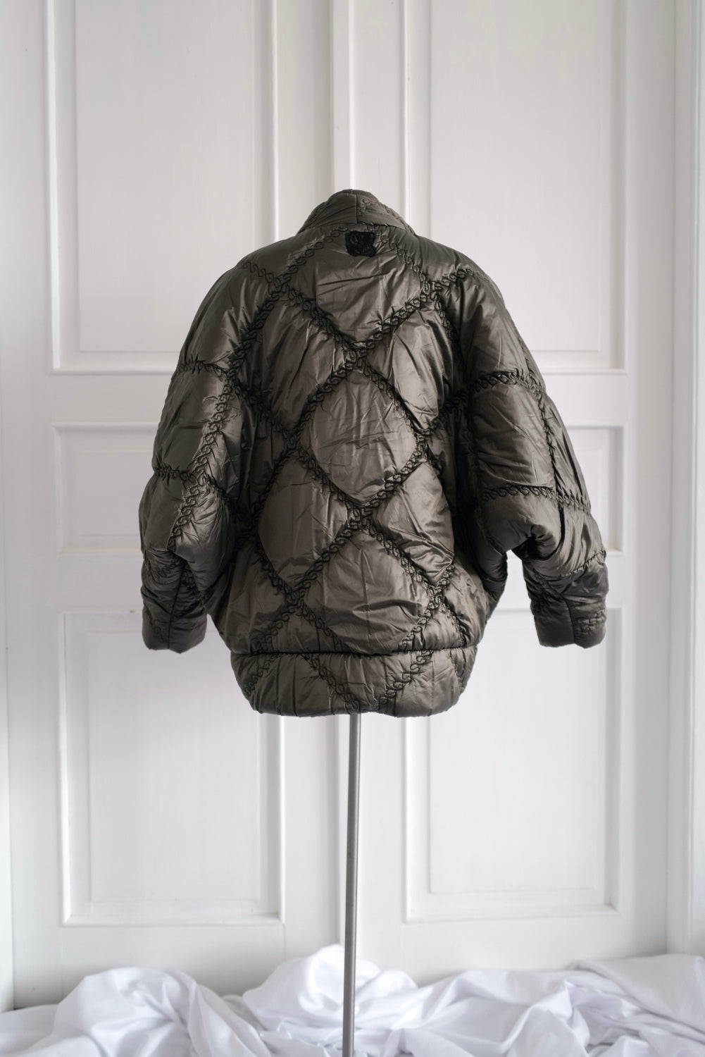 Quilted Kimono KYOTO OLIVE  With Large Pockets Pre Fall 26