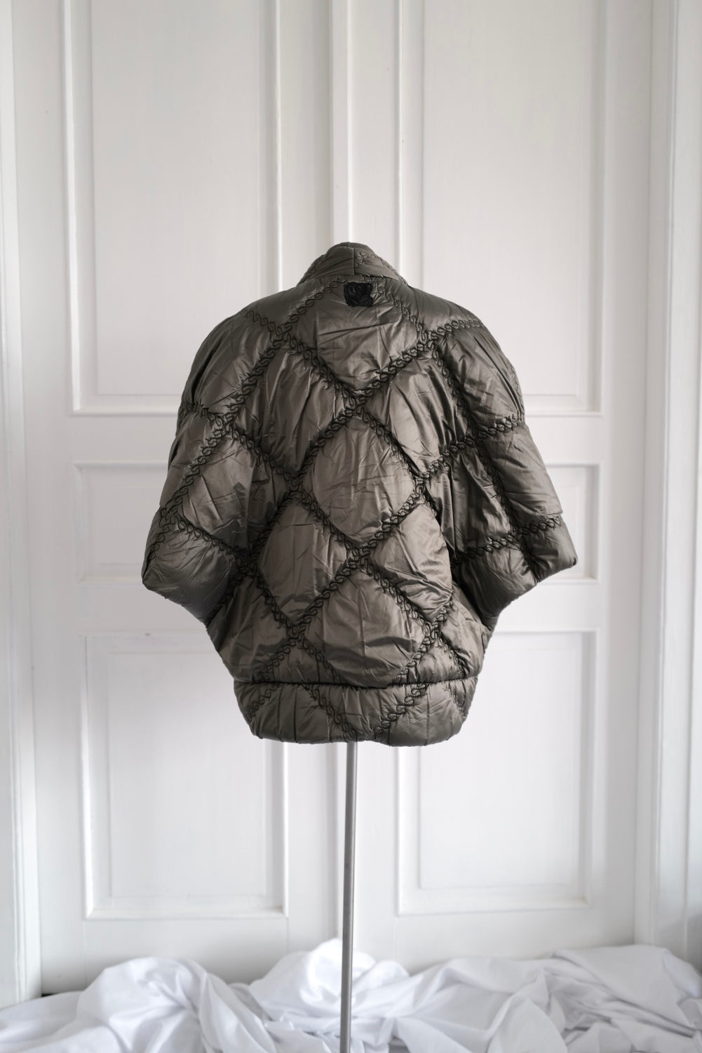 Quilted Kimono KYOTO OLIVE  With Large Pockets Pre Fall 26