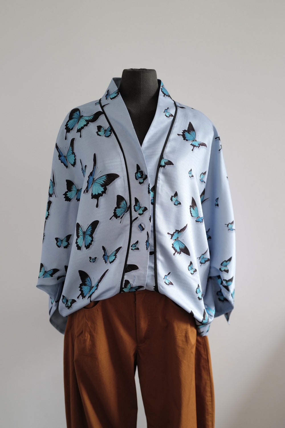 Printed Silk Kimono LAGUNA  SS26