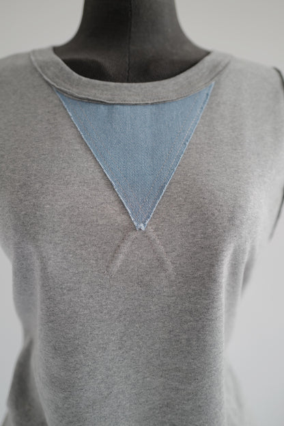 Organic Cotton Tank top SS26 TRIANGLE Relaxed silhouette