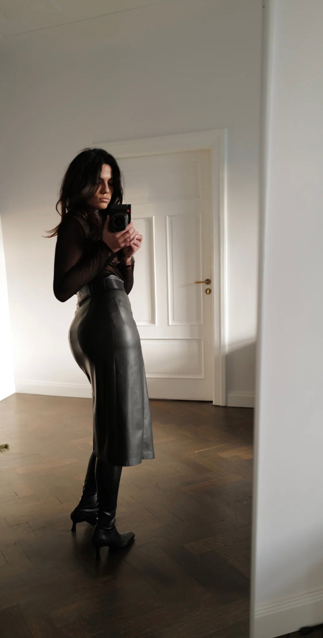 Eco Leather  PENCIL SKIRT