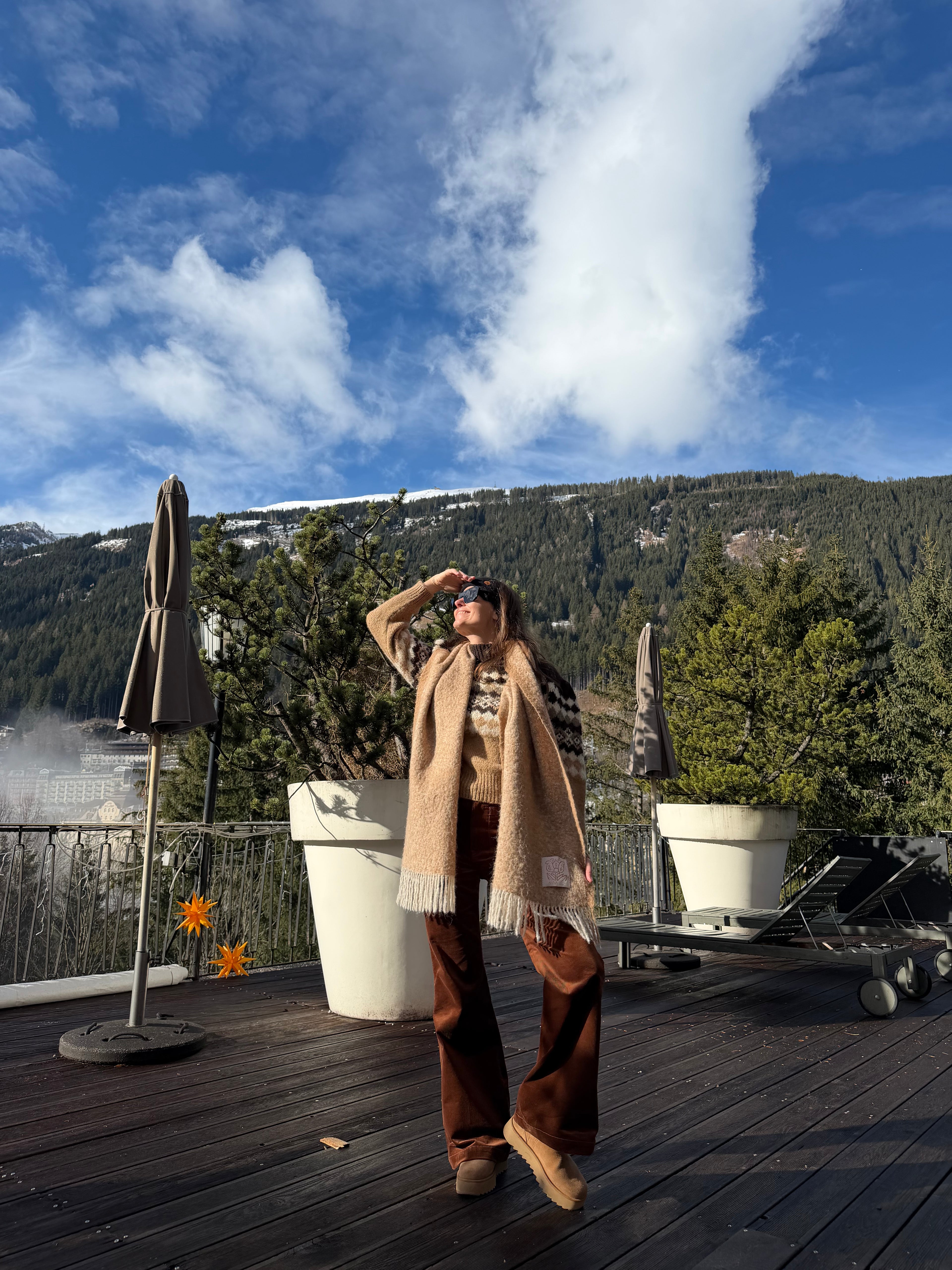 Alpaca Scarf Cammello