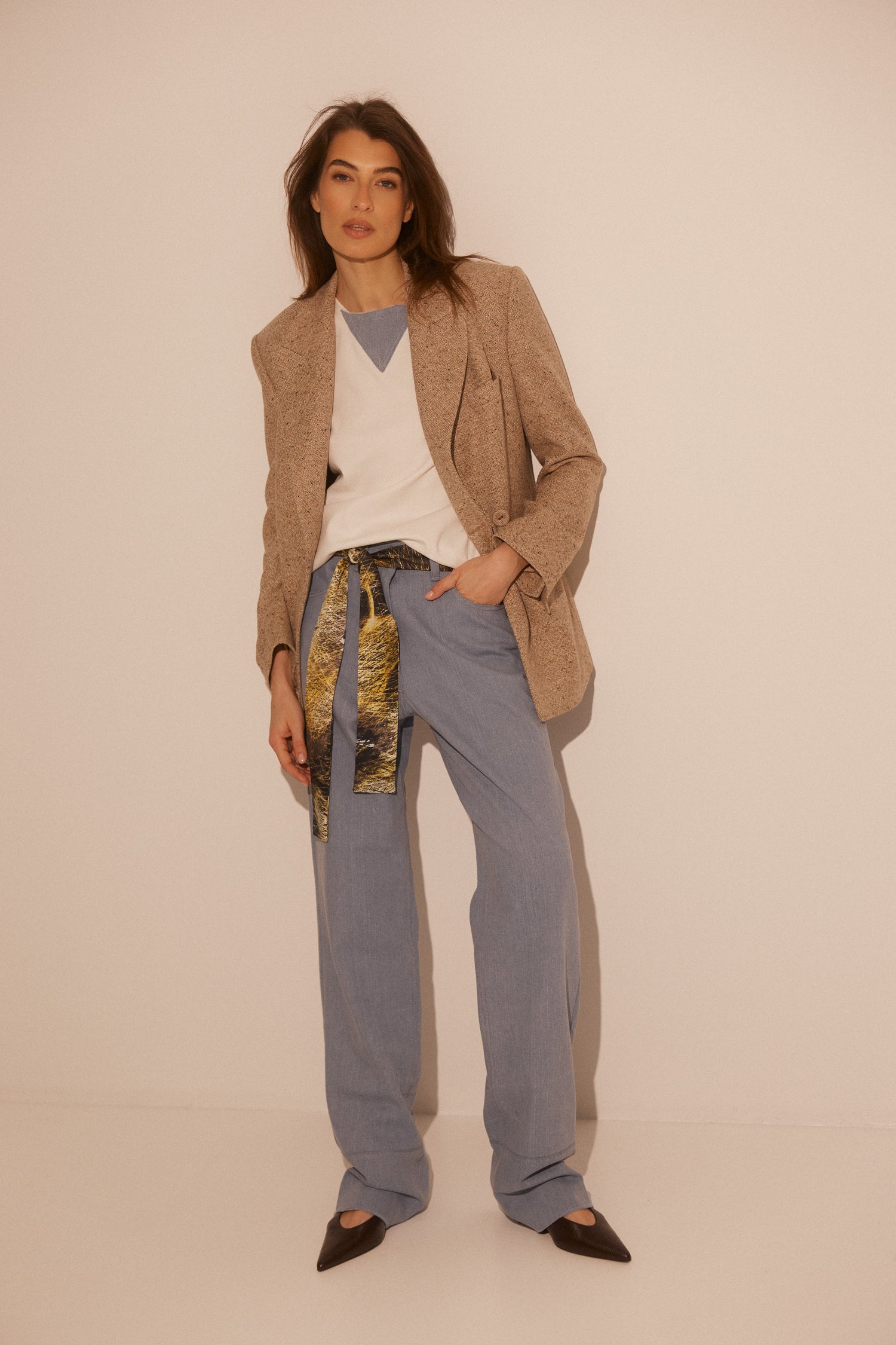 Blue Denim Mom Jeans PARIS SS26