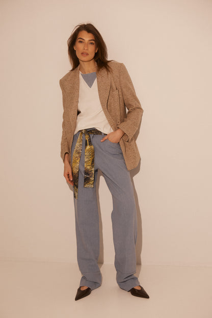 Blue Denim Mom Jeans PARIS SS26