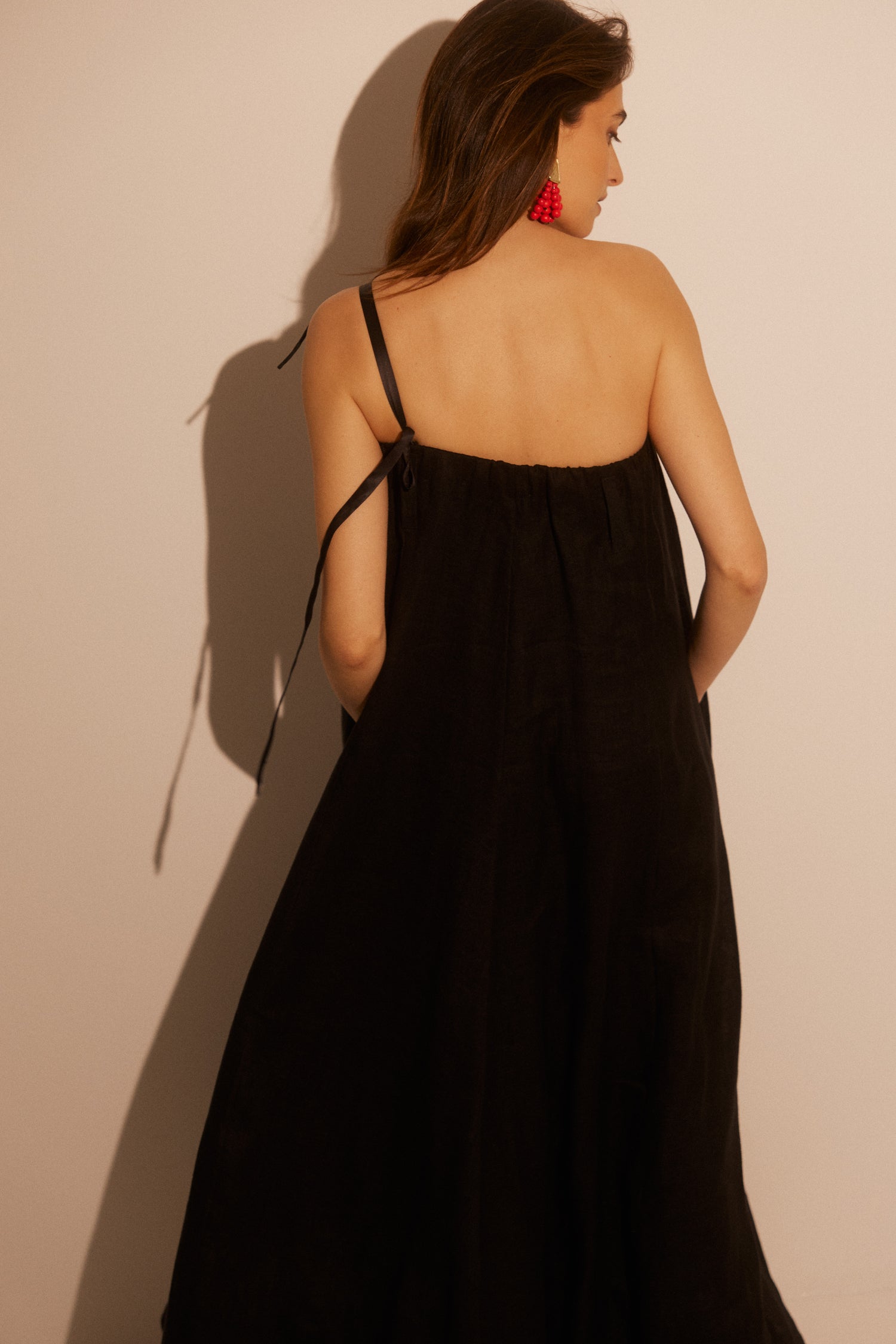 Linen Balloon Dress Magda SS26