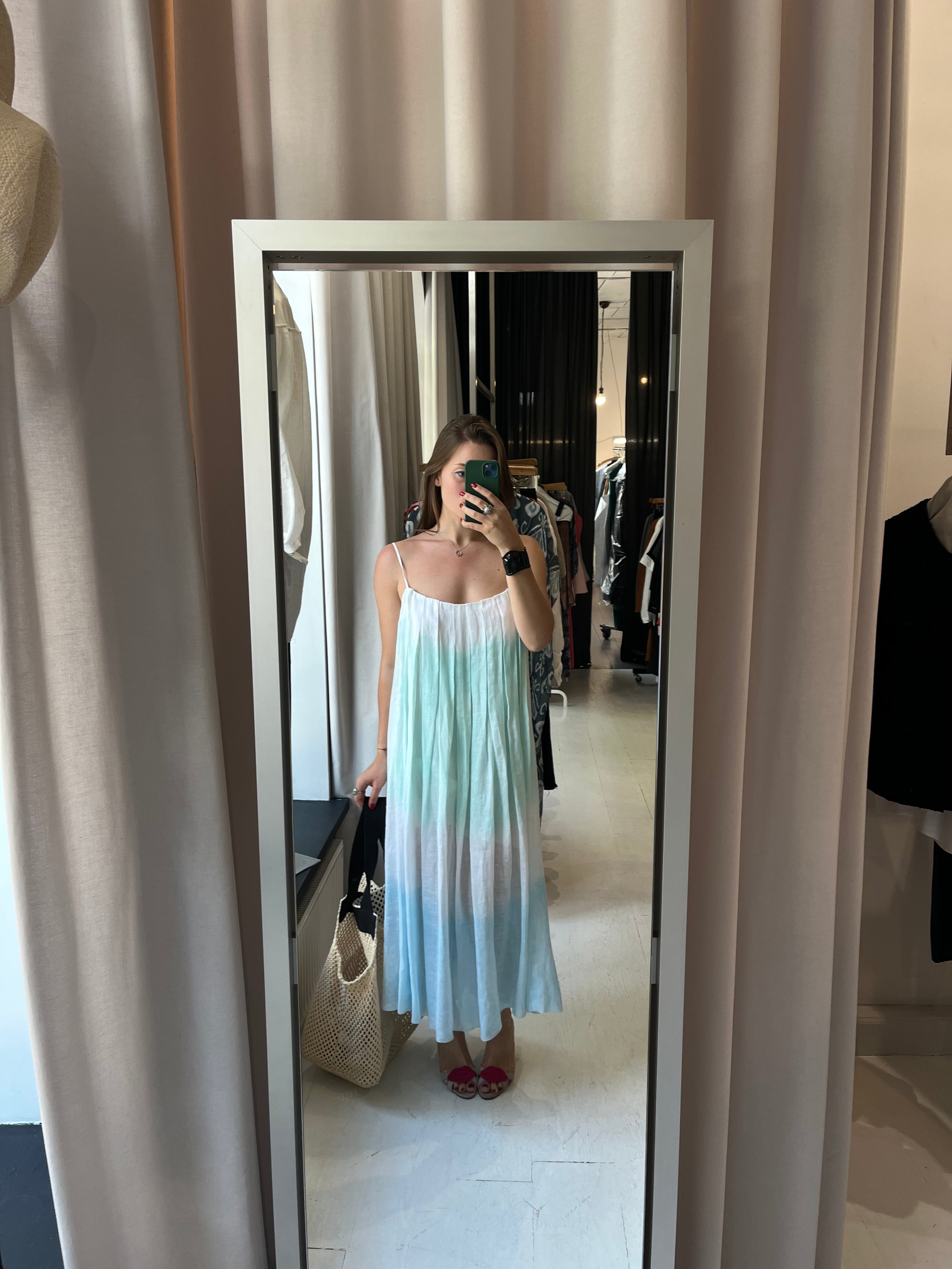 Linen Batik sundress