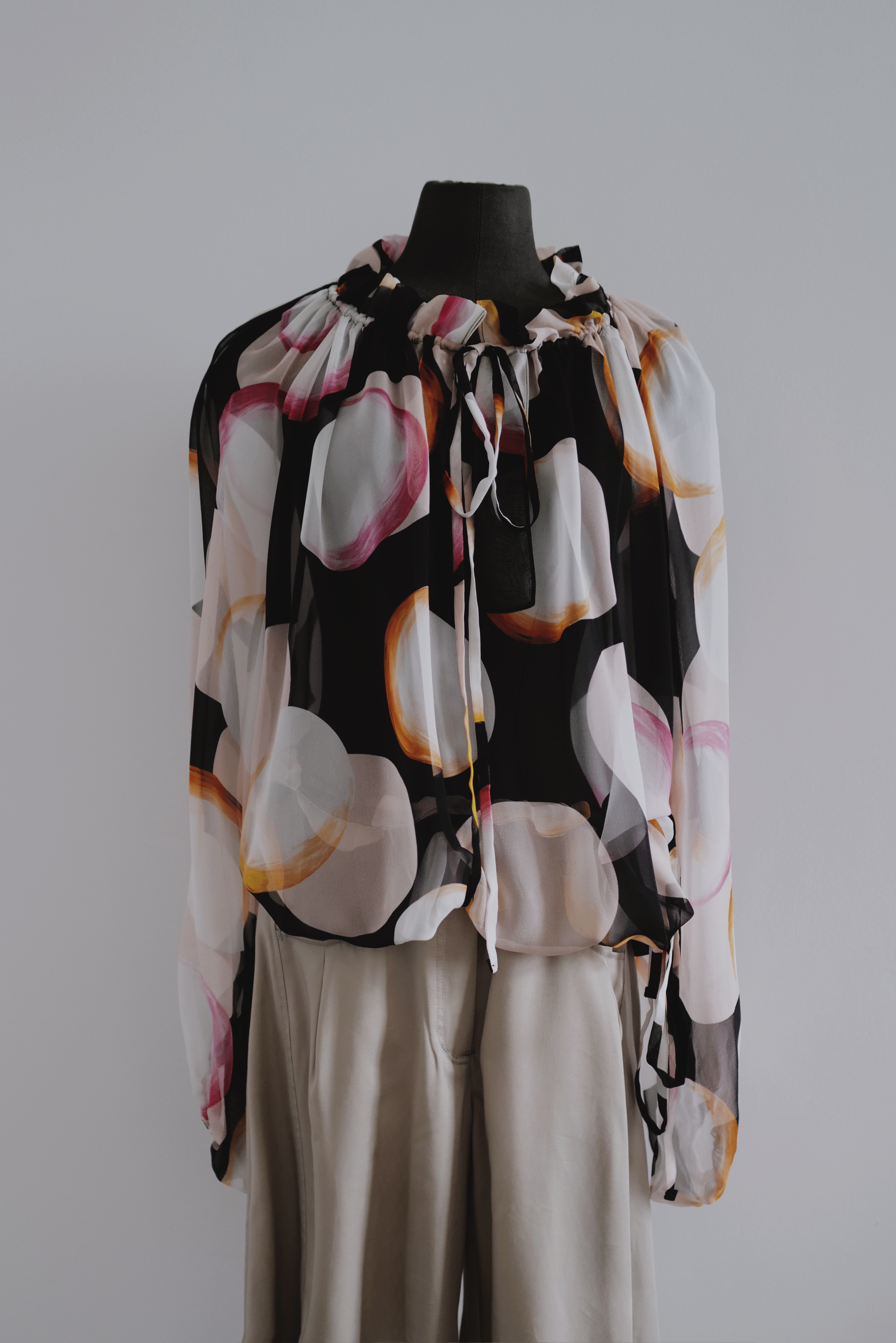 Floral Print Silk Blouse VALERY SS26( new colours available in studio )