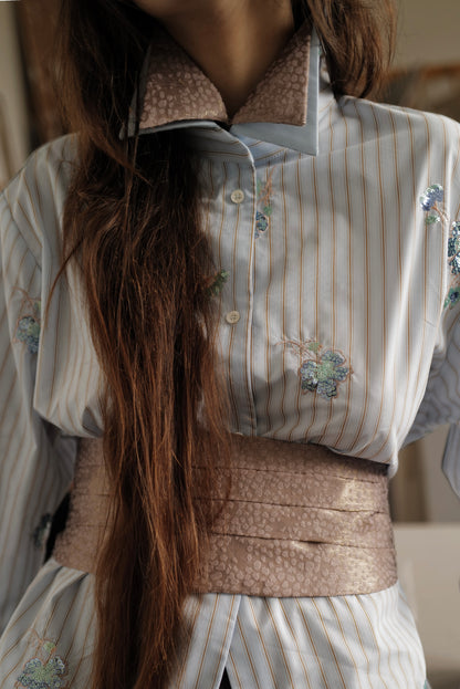 Victorian-Style Brocade Collar FW26/27