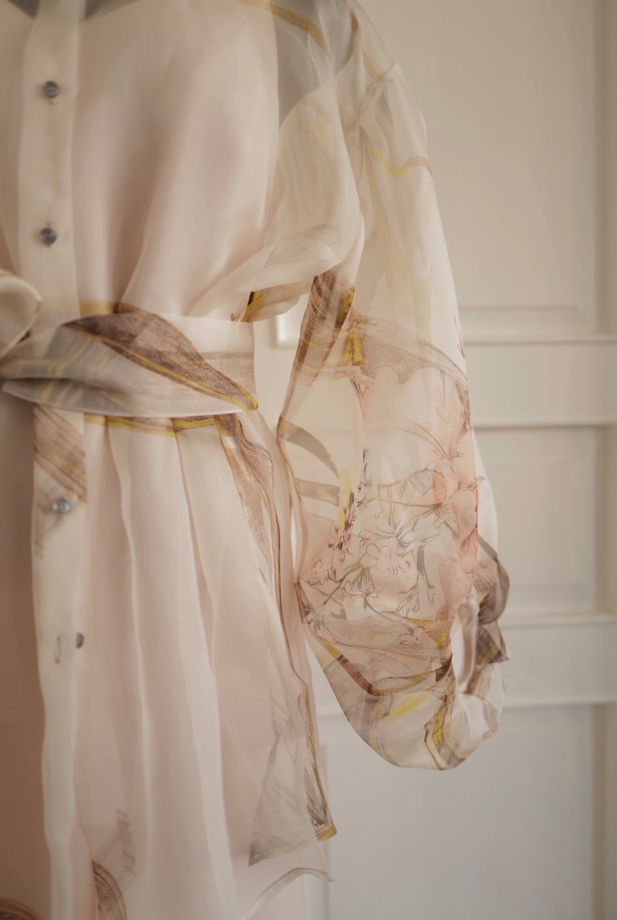 Silk Organza Blouse CLOUD SS26