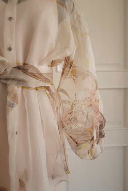 Silk Organza Blouse CLOUD SS26