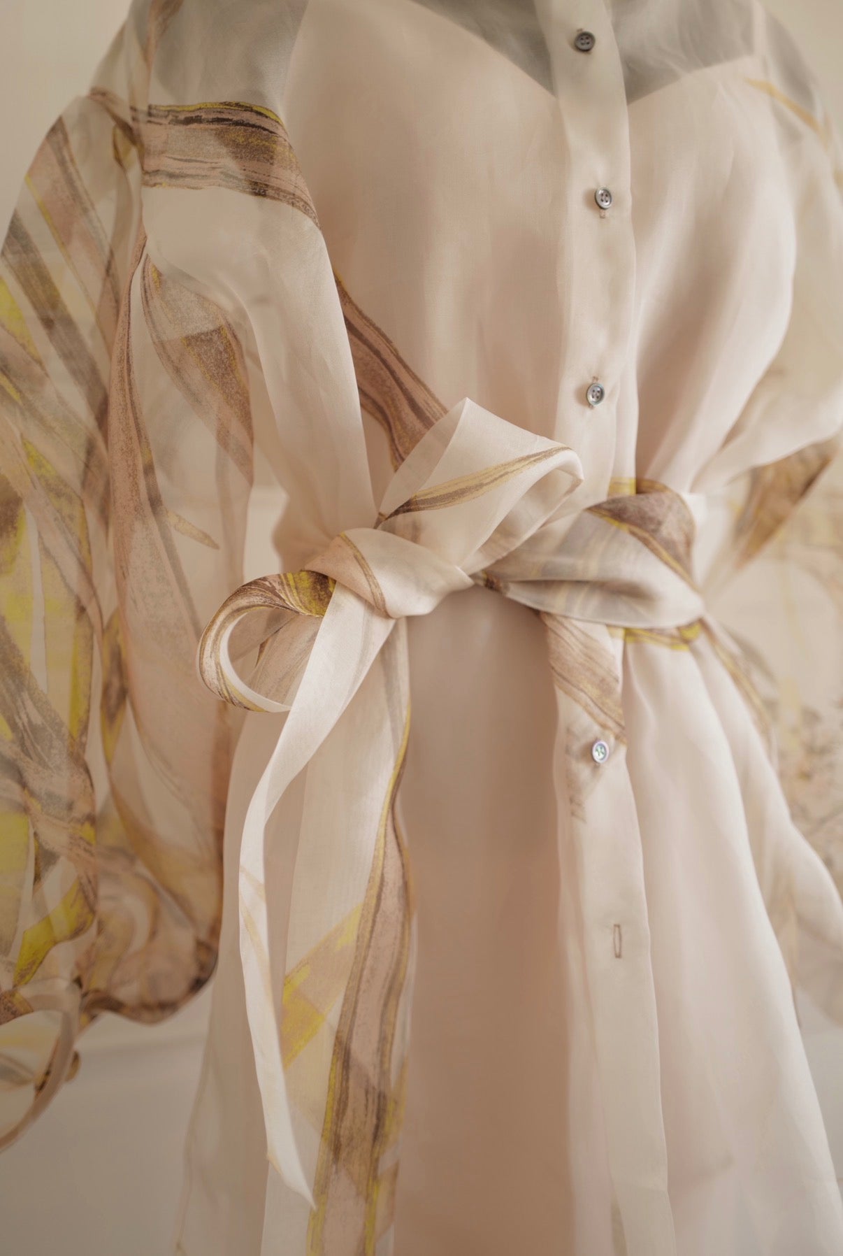 Silk Organza Blouse CLOUD SS26