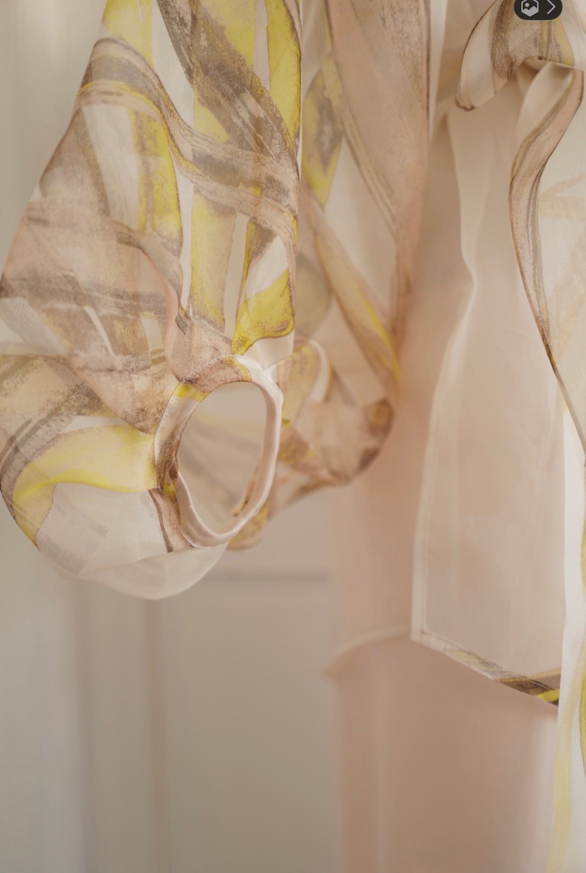Silk Organza Blouse CLOUD SS26