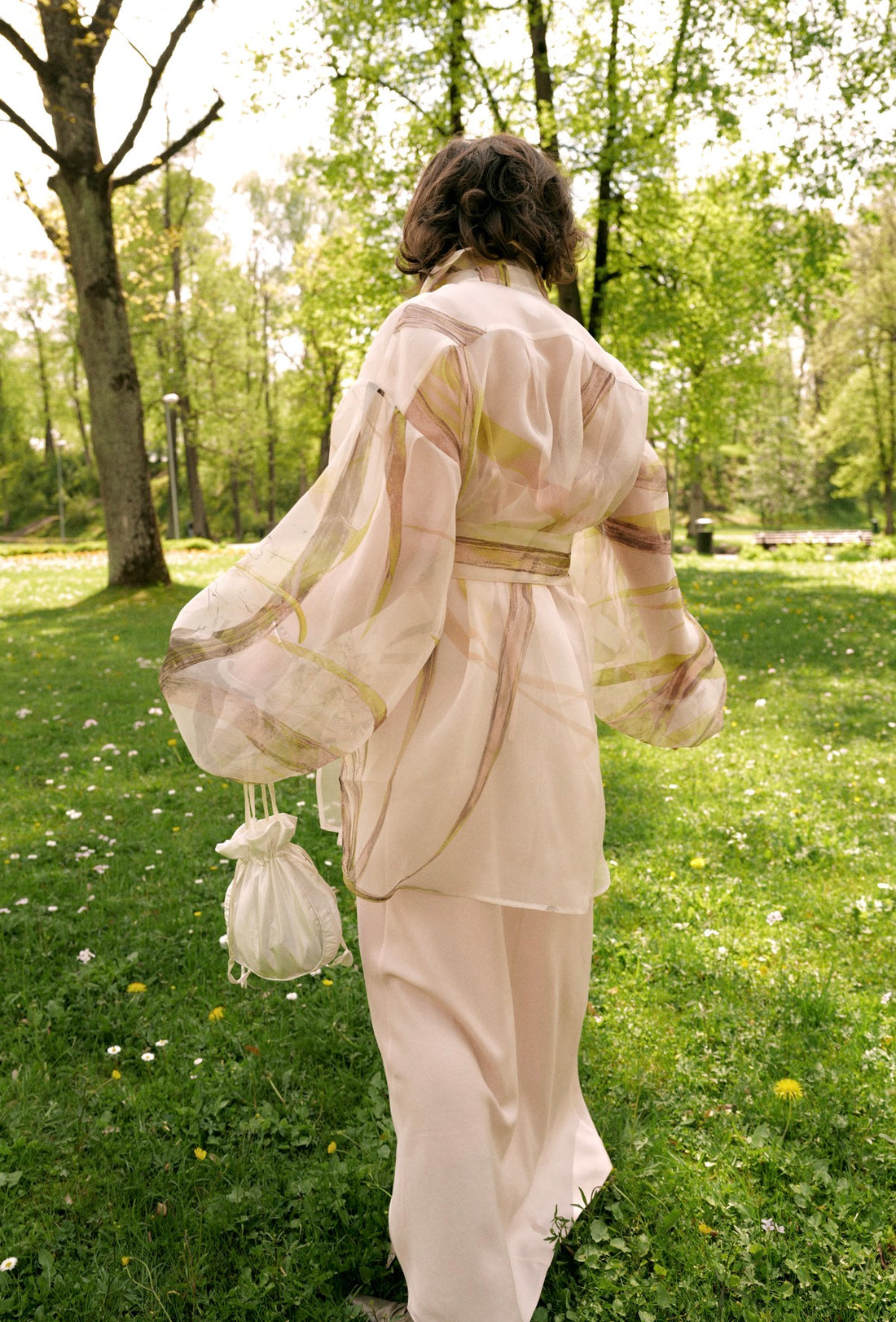 Silk Organza Blouse CLOUD SS26