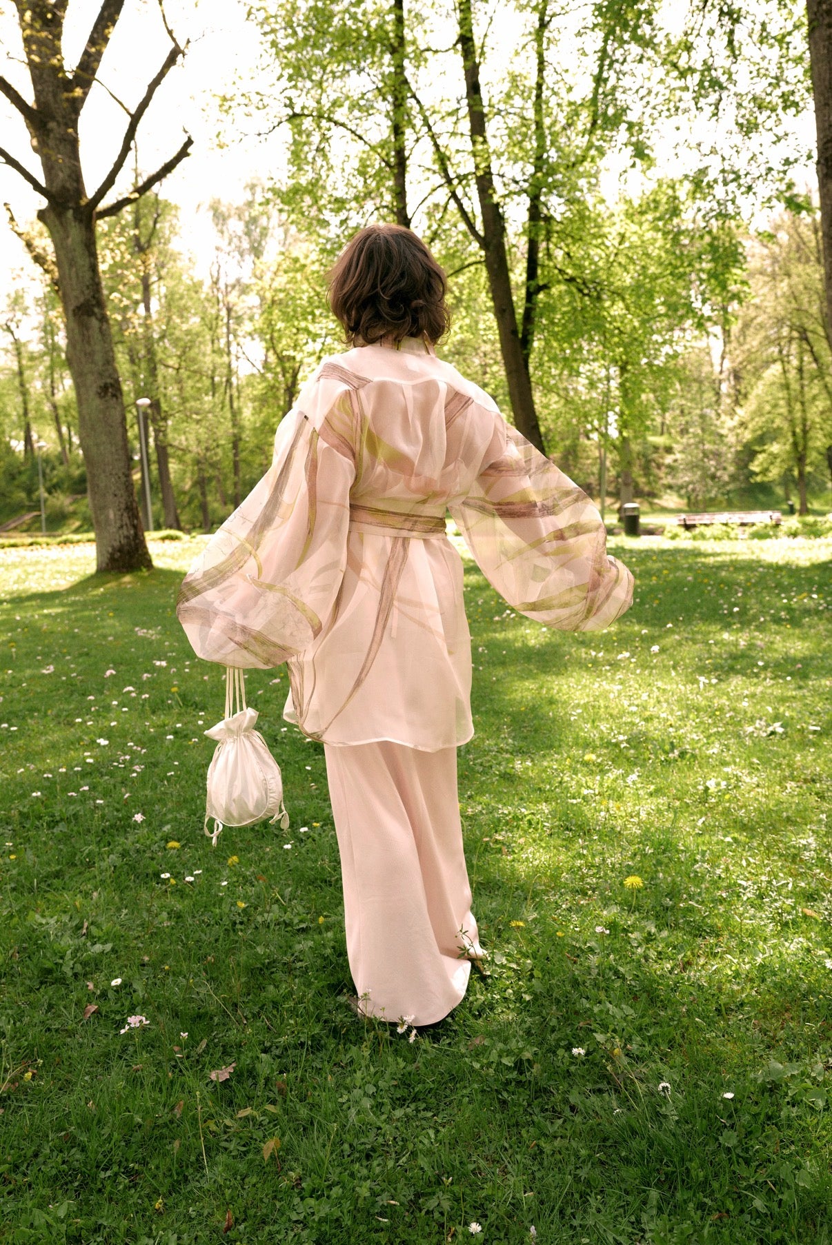 Silk Organza Blouse CLOUD SS26
